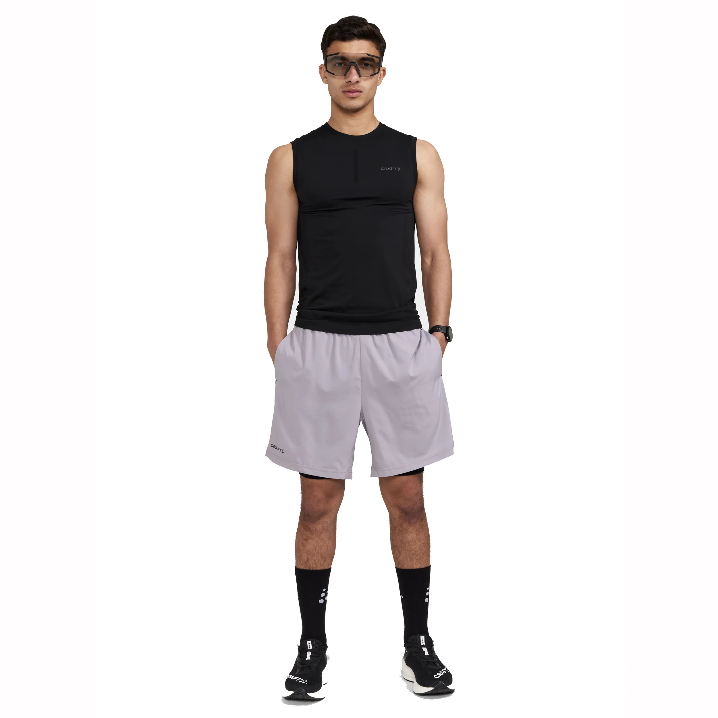 ADV Cool Intensity SL Tank-Top Herren-Schwarz - Image 4