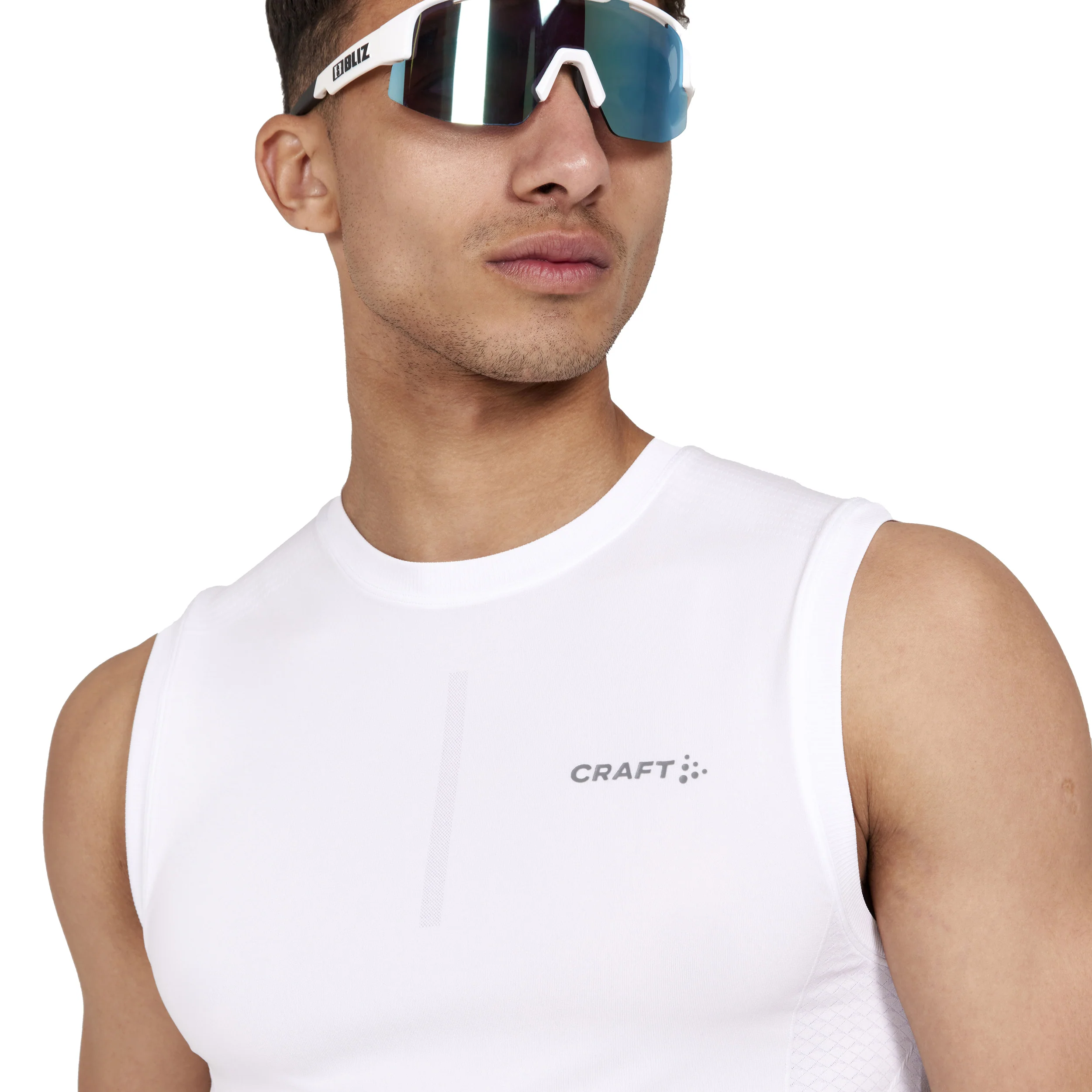 ADV Cool Intensity SL Tank-Top Herren-Weiß - Image 5