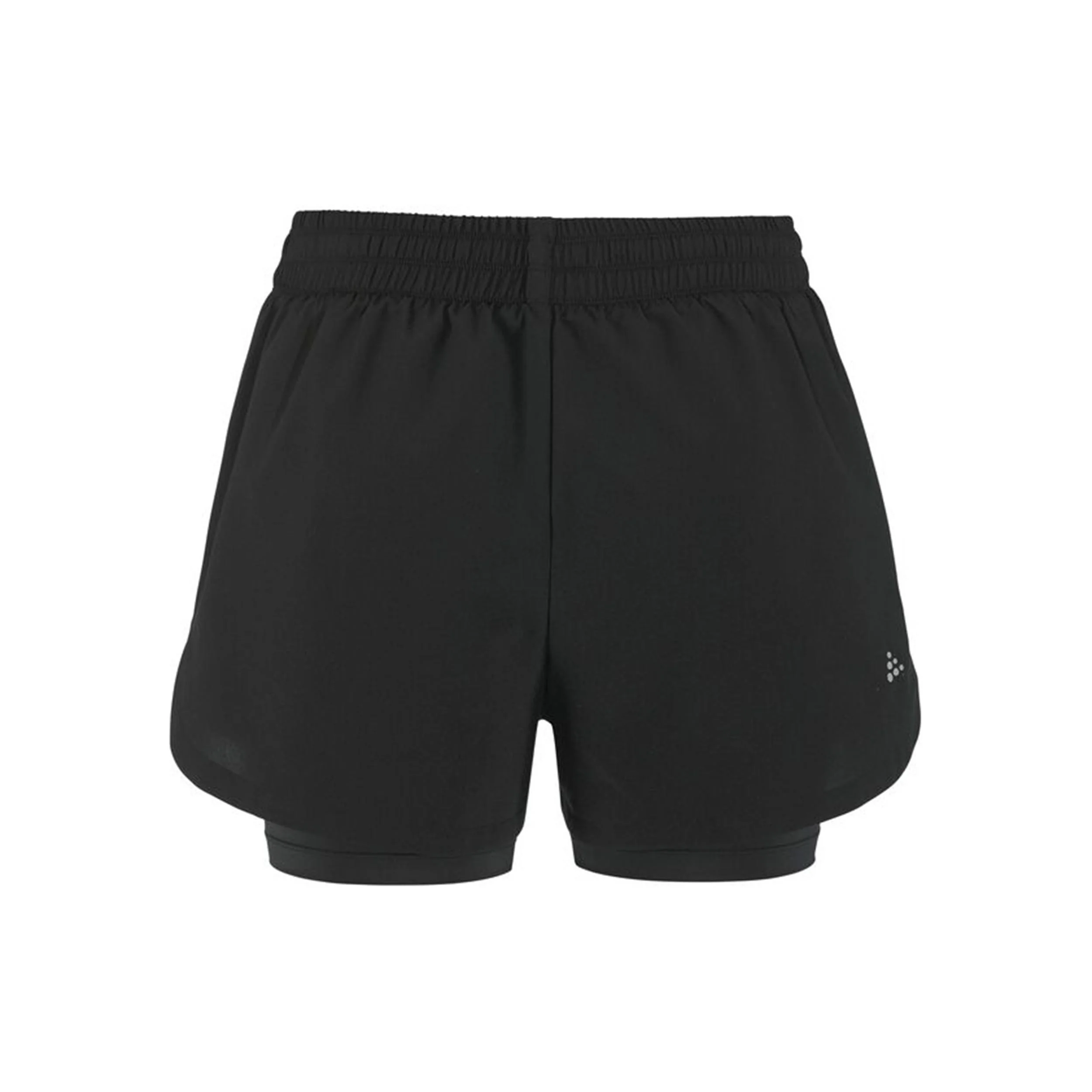 ADV Essence 2in1 Laufshorts Damen - schwarz - Image 2