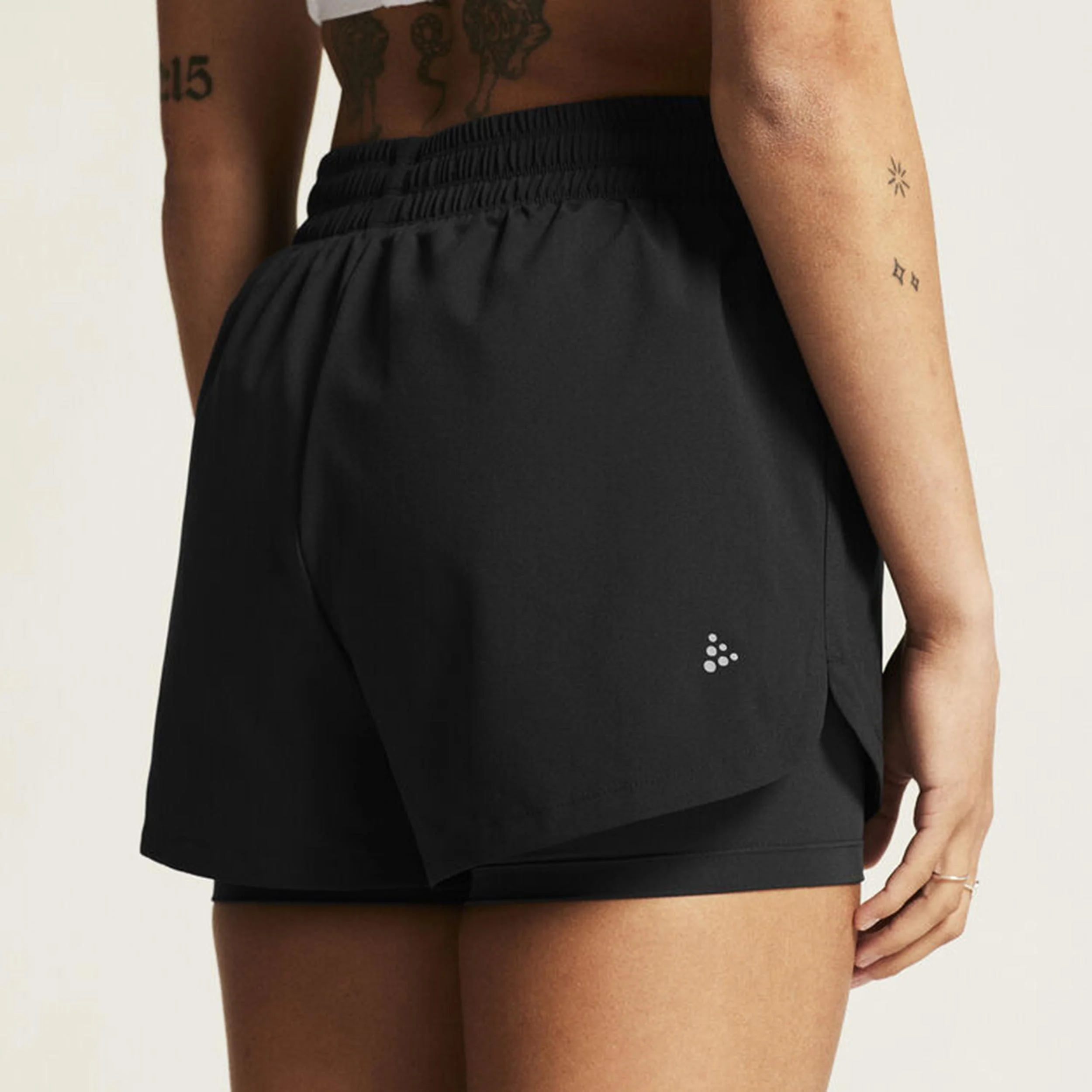 ADV Essence 2in1 Laufshorts Damen - schwarz - Image 6