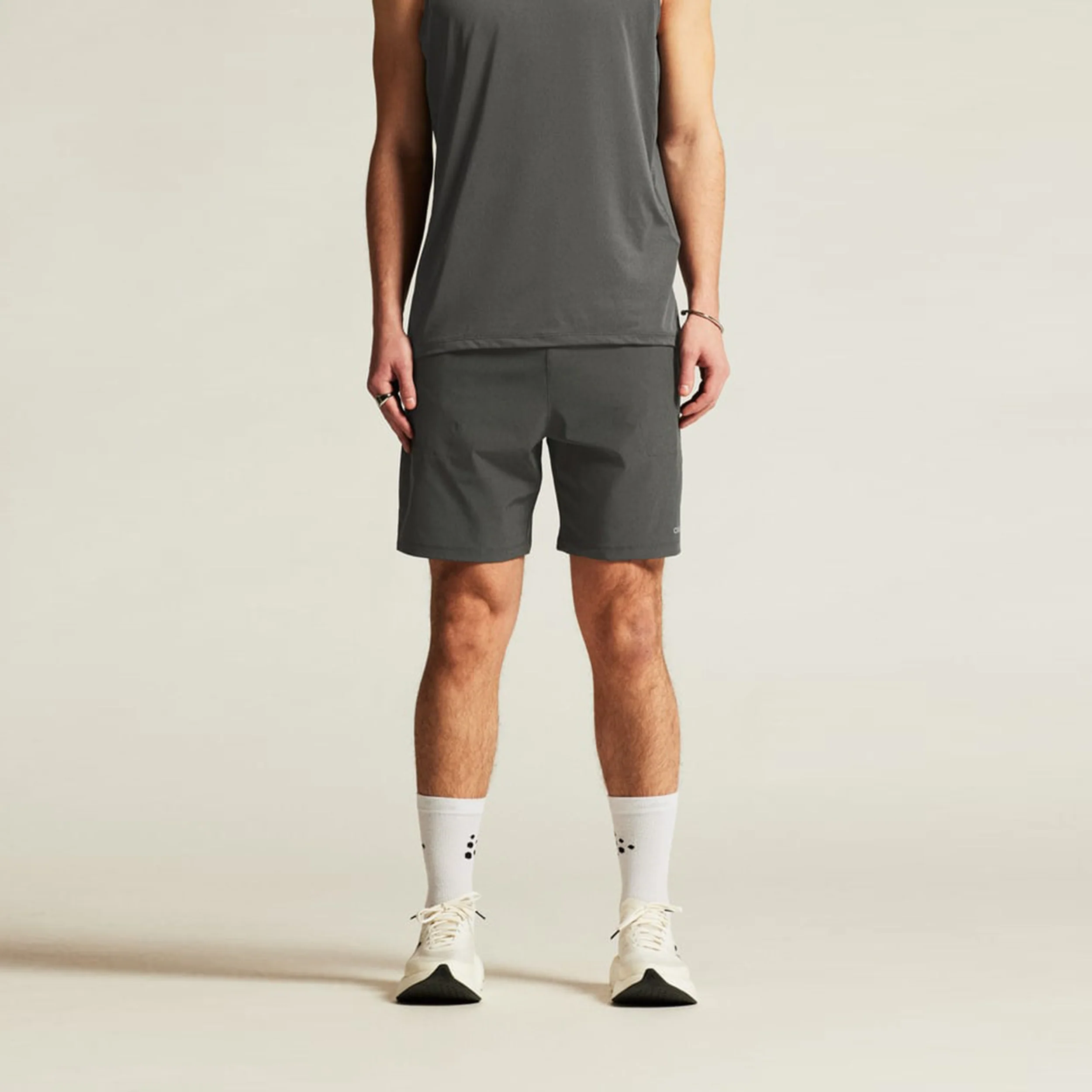 ADV Essence 2in1 Laufshorts Herren - grau - Image 3