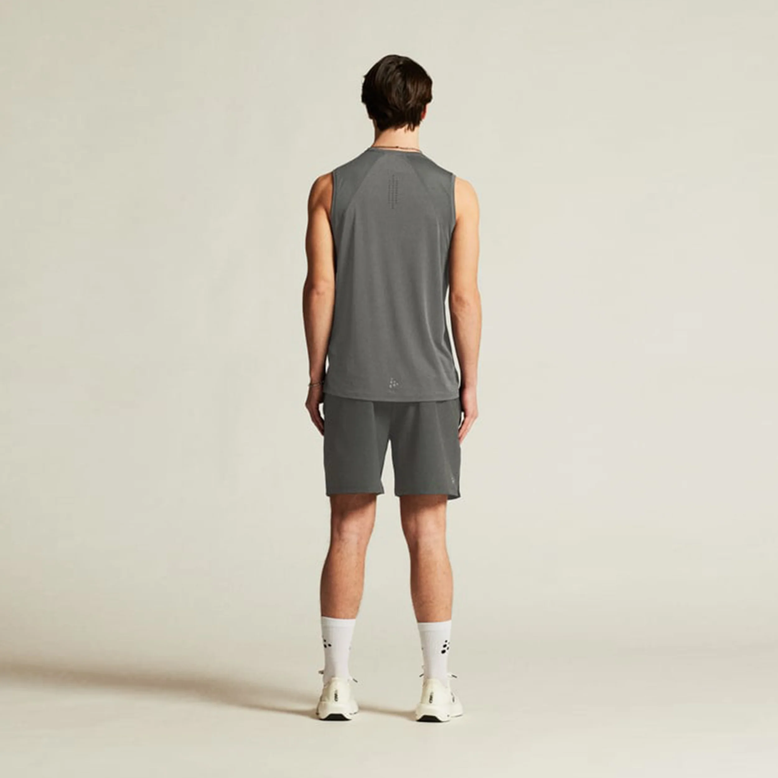 ADV Essence 2in1 Laufshorts Herren - grau - Image 4