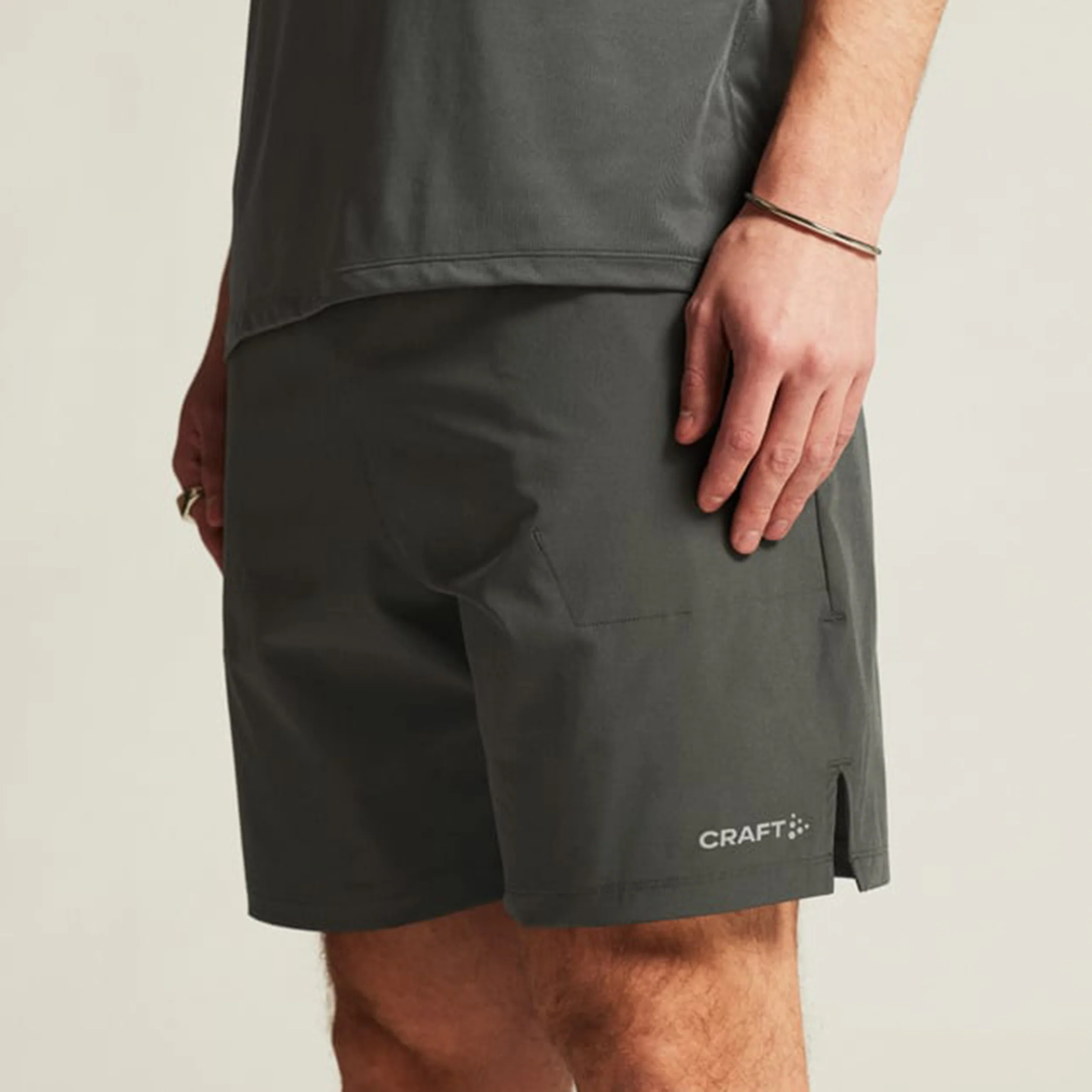 ADV Essence 2in1 Laufshorts Herren - grau - Image 6