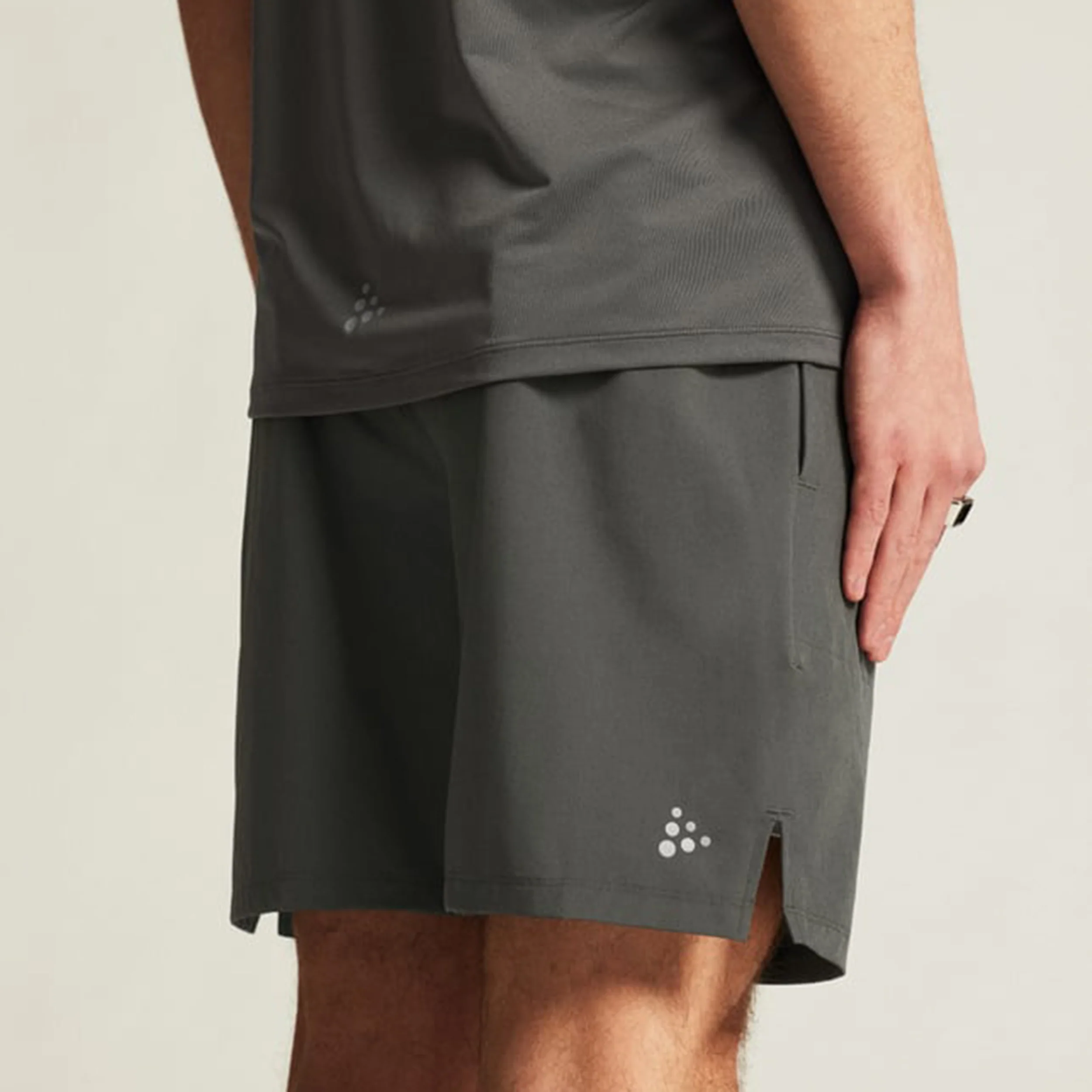 ADV Essence 2in1 Laufshorts Herren - grau - Image 7
