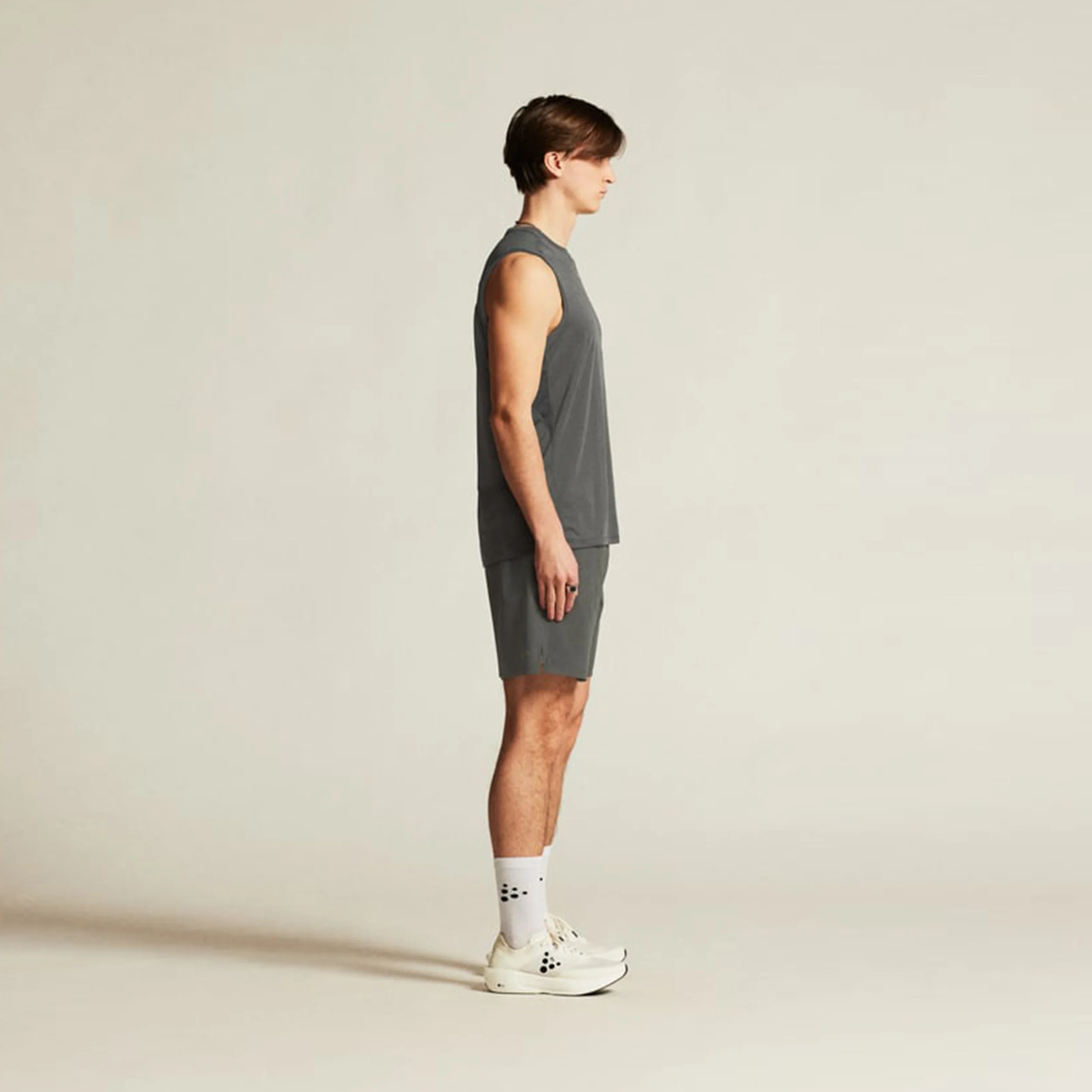 ADV Essence 2in1 Laufshorts Herren - grau - Image 8