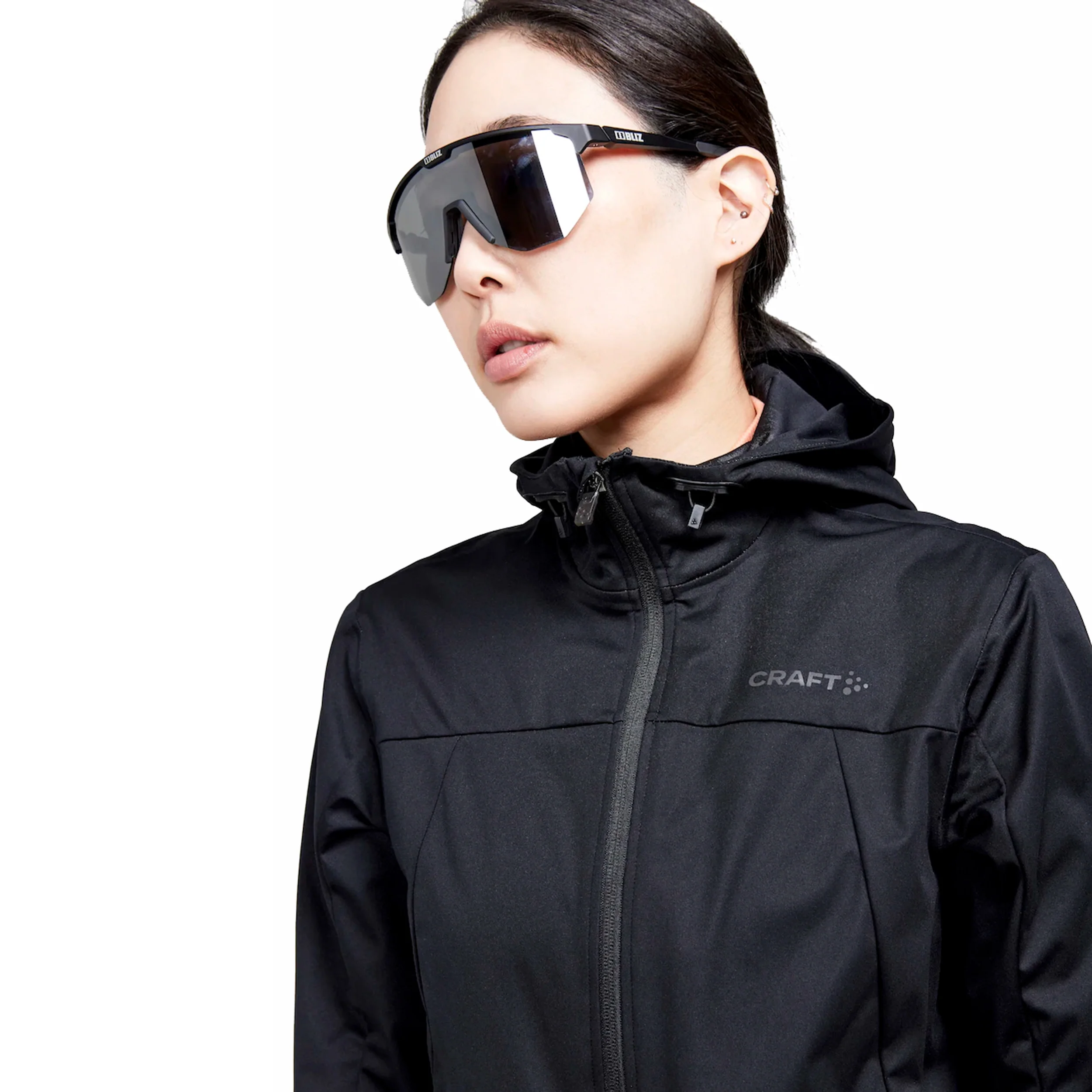ADV Essence Hydro Laufjacke Damen-Schwarz - Image 8