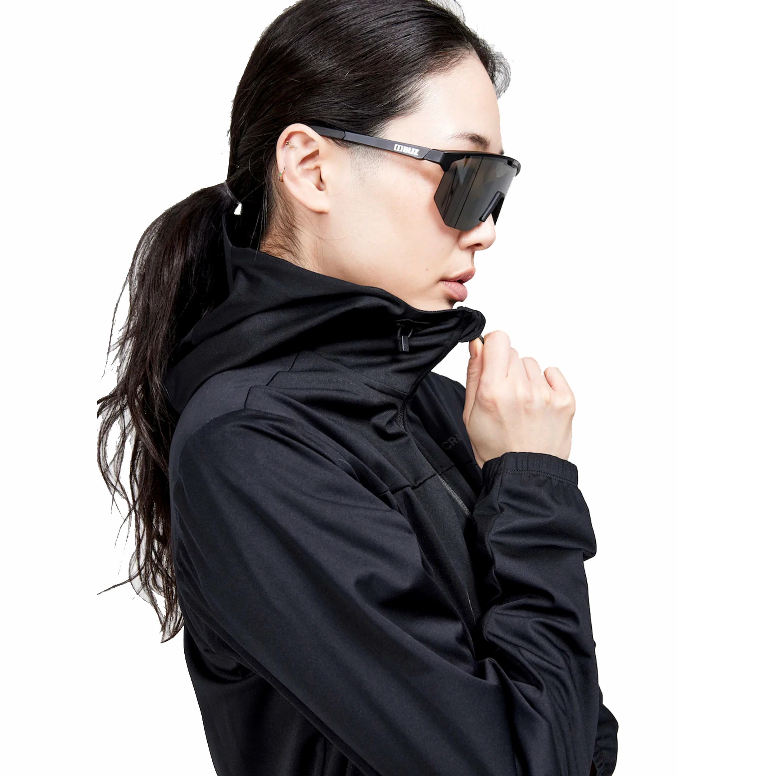 ADV Essence Hydro Laufjacke Damen-Schwarz - Image 9