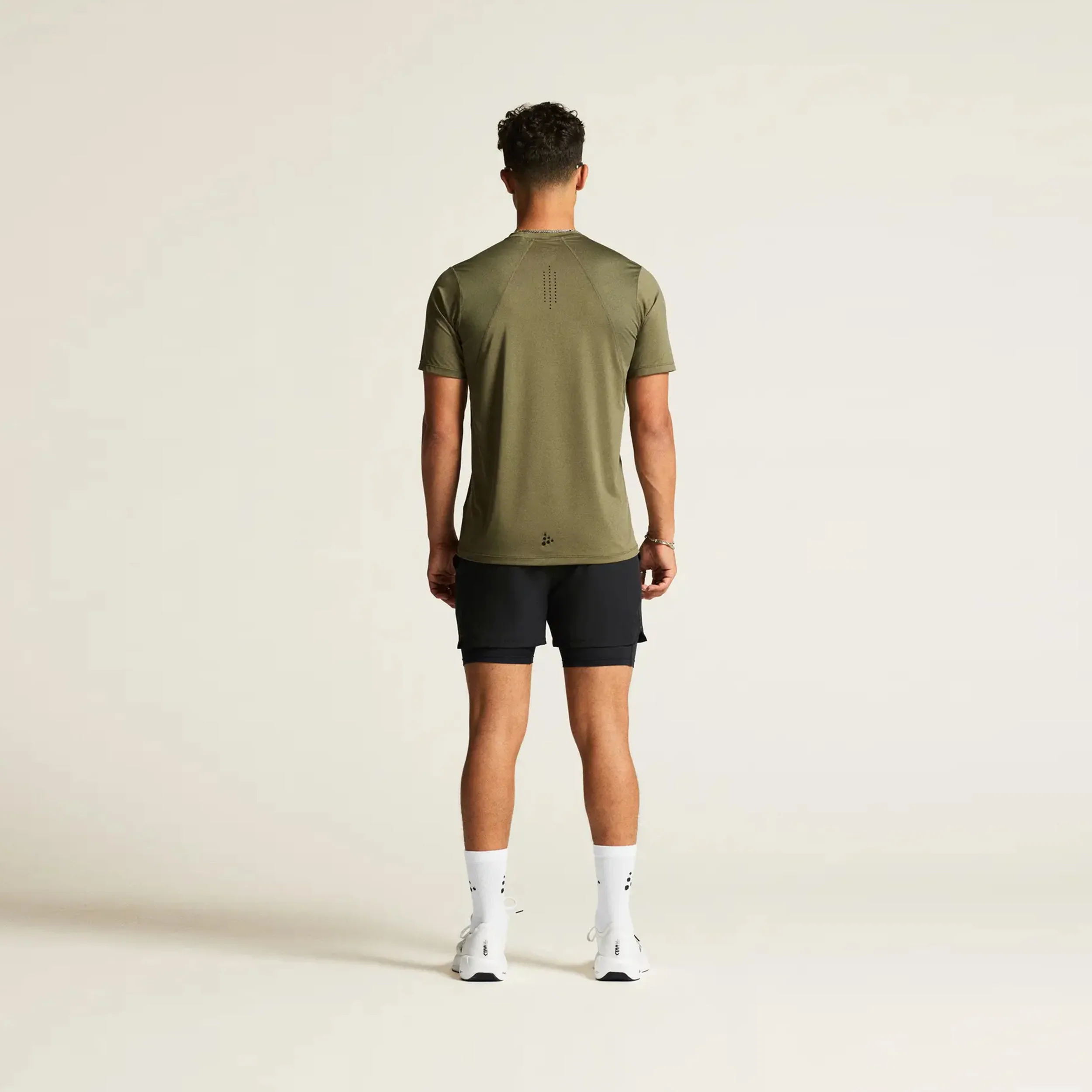 ADV Essence Laufshirt Herren - oliv - Image 4