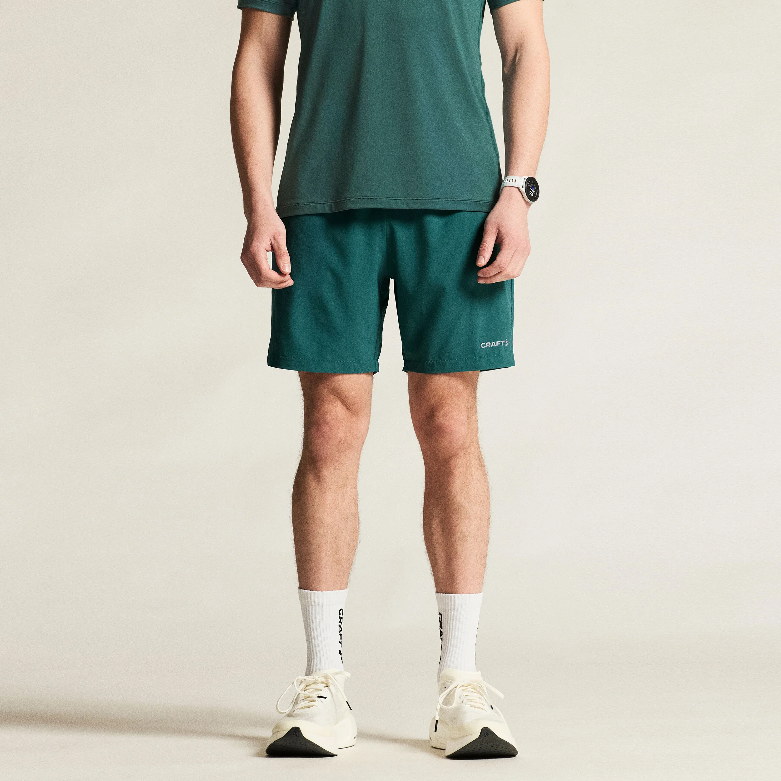 ADV Essence Laufshorts Herren - grün - Image 3