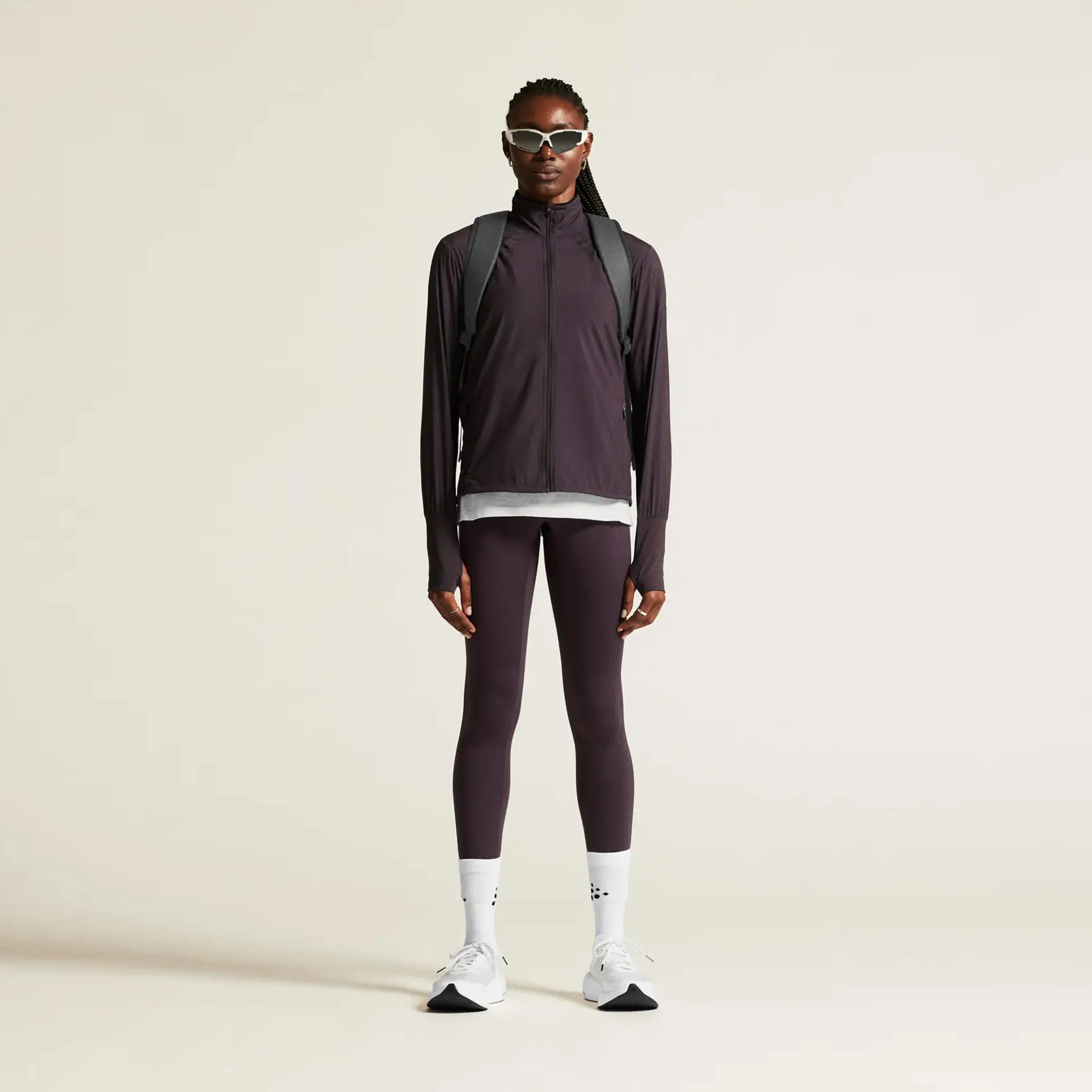 ADV Essence Wind Laufjacke Damen-Lila - Image 4