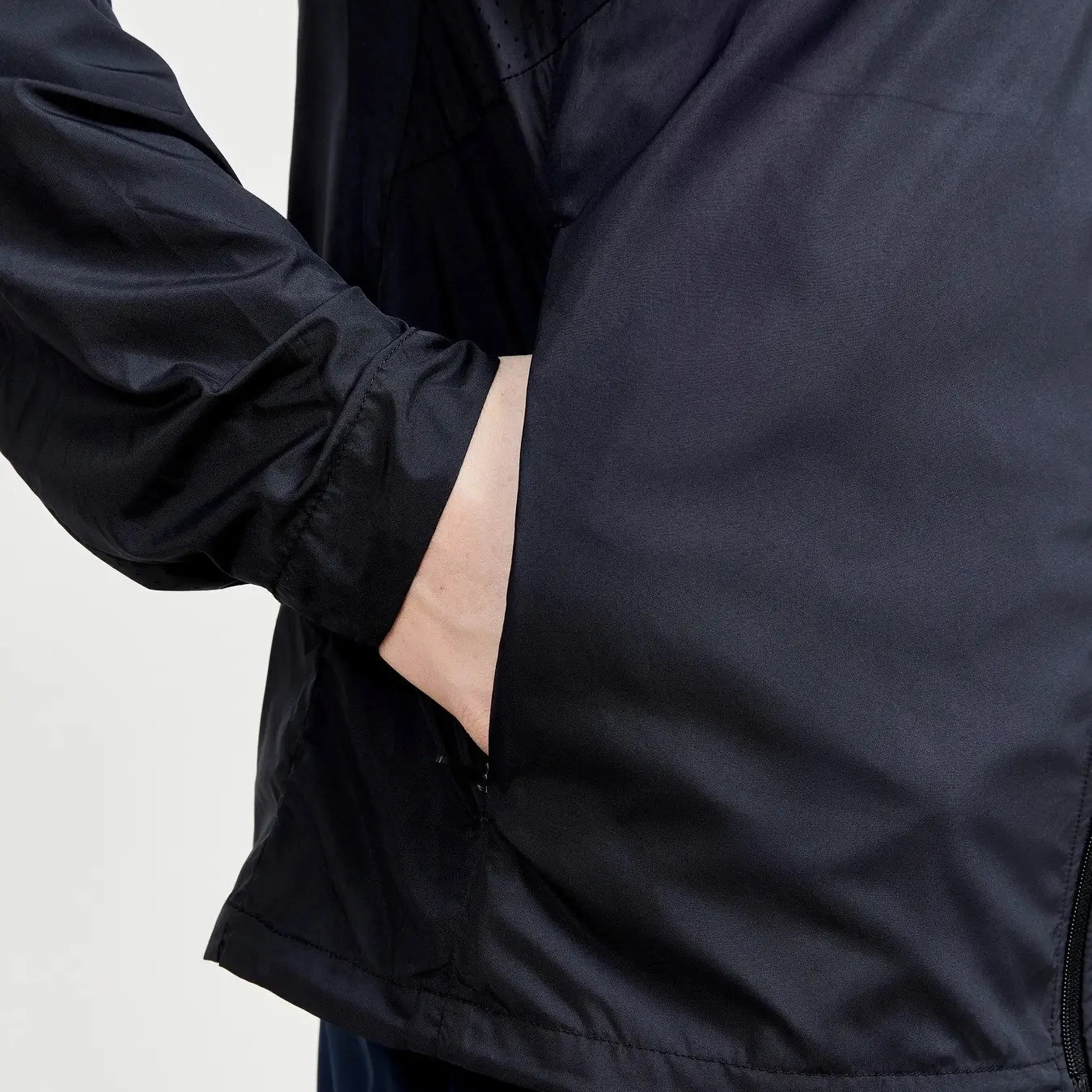 ADV Essence Wind Laufjacke Herren-Schwarz - Image 6