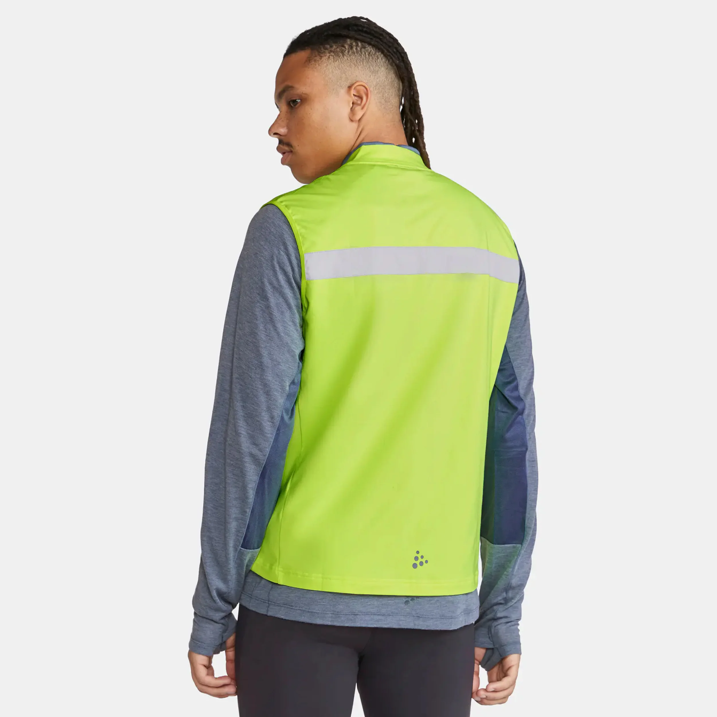 ADV SUBZ Lumen Laufweste Herren-Neongrün - Image 3