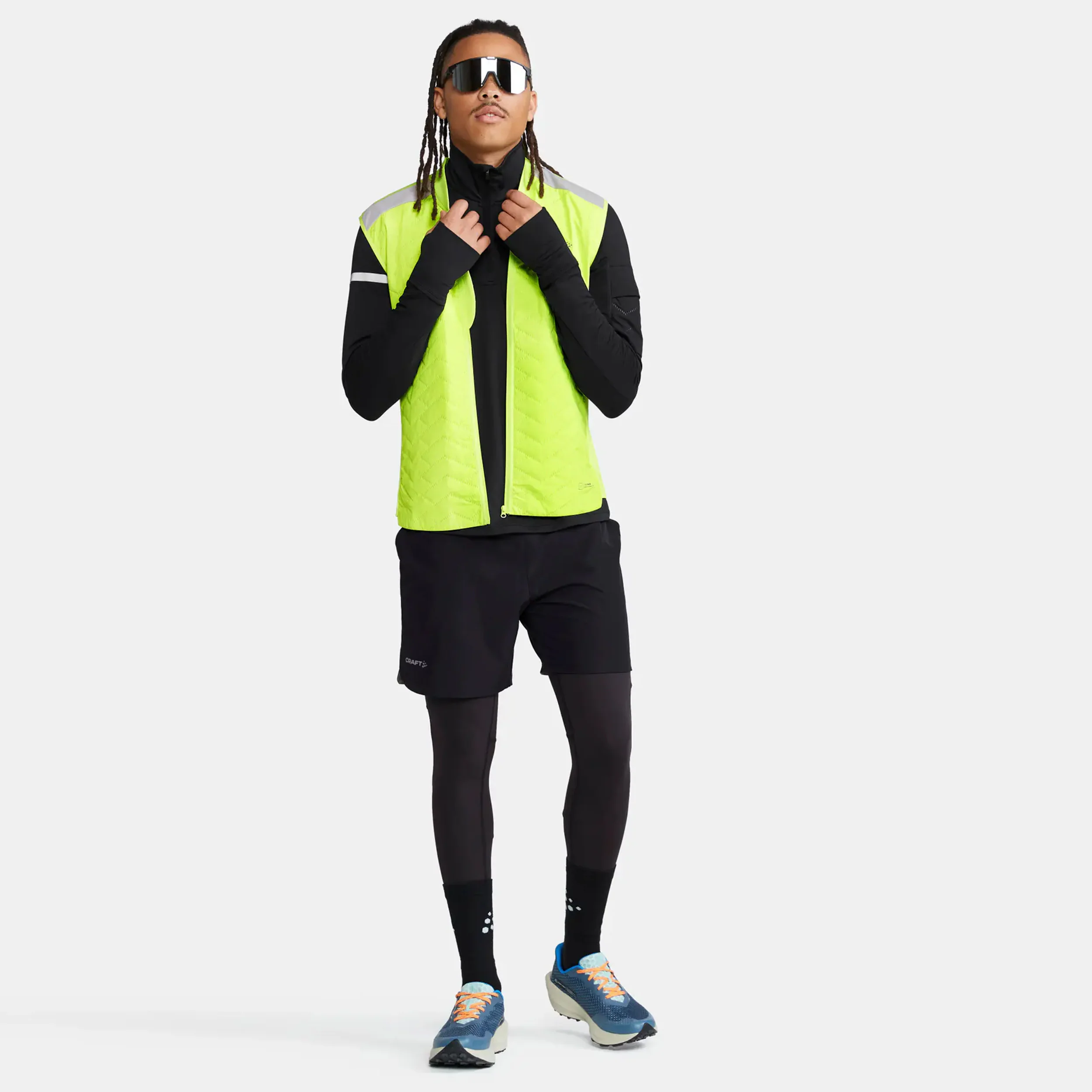 ADV SUBZ Lumen Laufweste Herren-Neongrün - Image 6