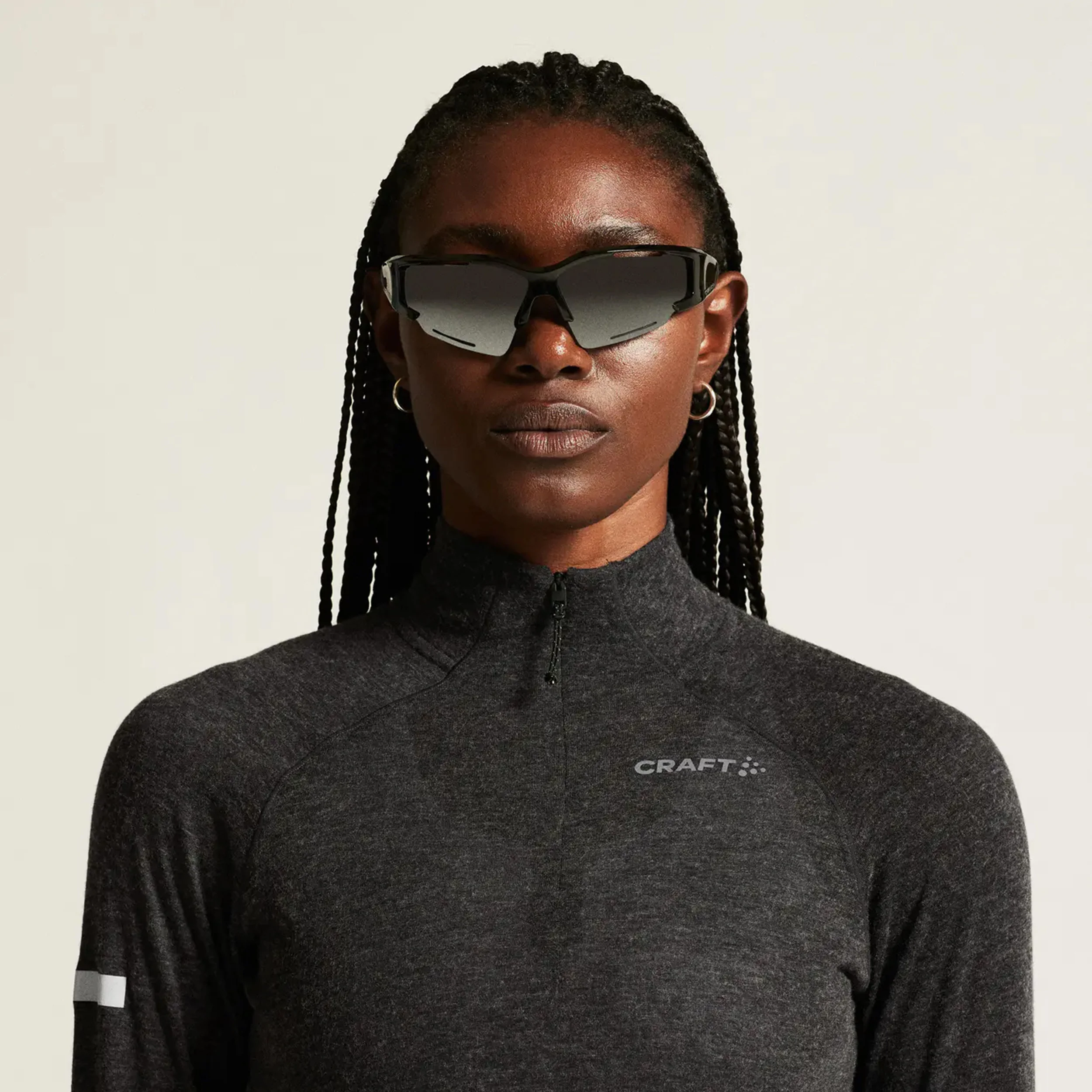ADV SUBZ Wool 3 Laufshirt Damen-Dunkelgrau - Image 4