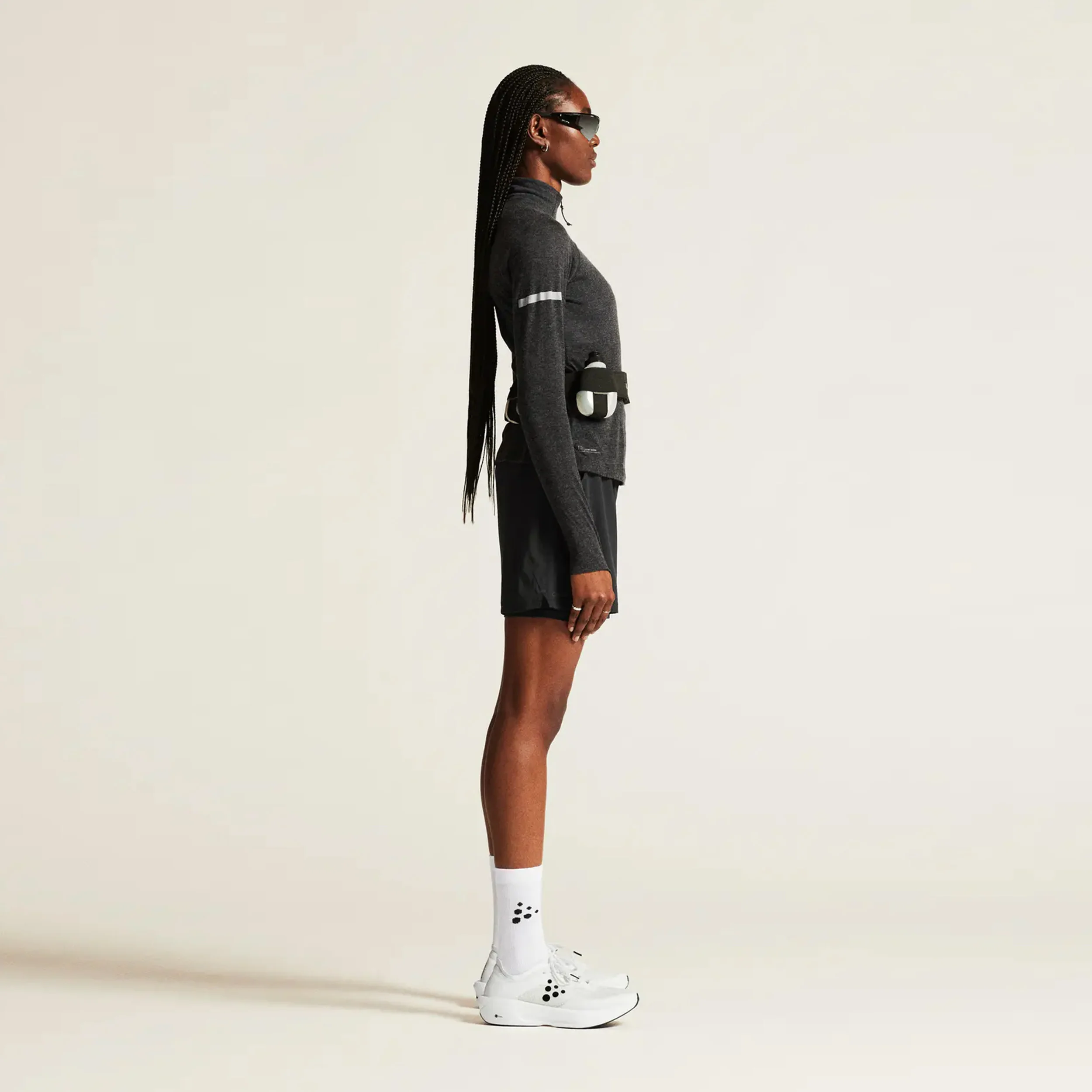 ADV SUBZ Wool 3 Laufshirt Damen-Dunkelgrau - Image 7
