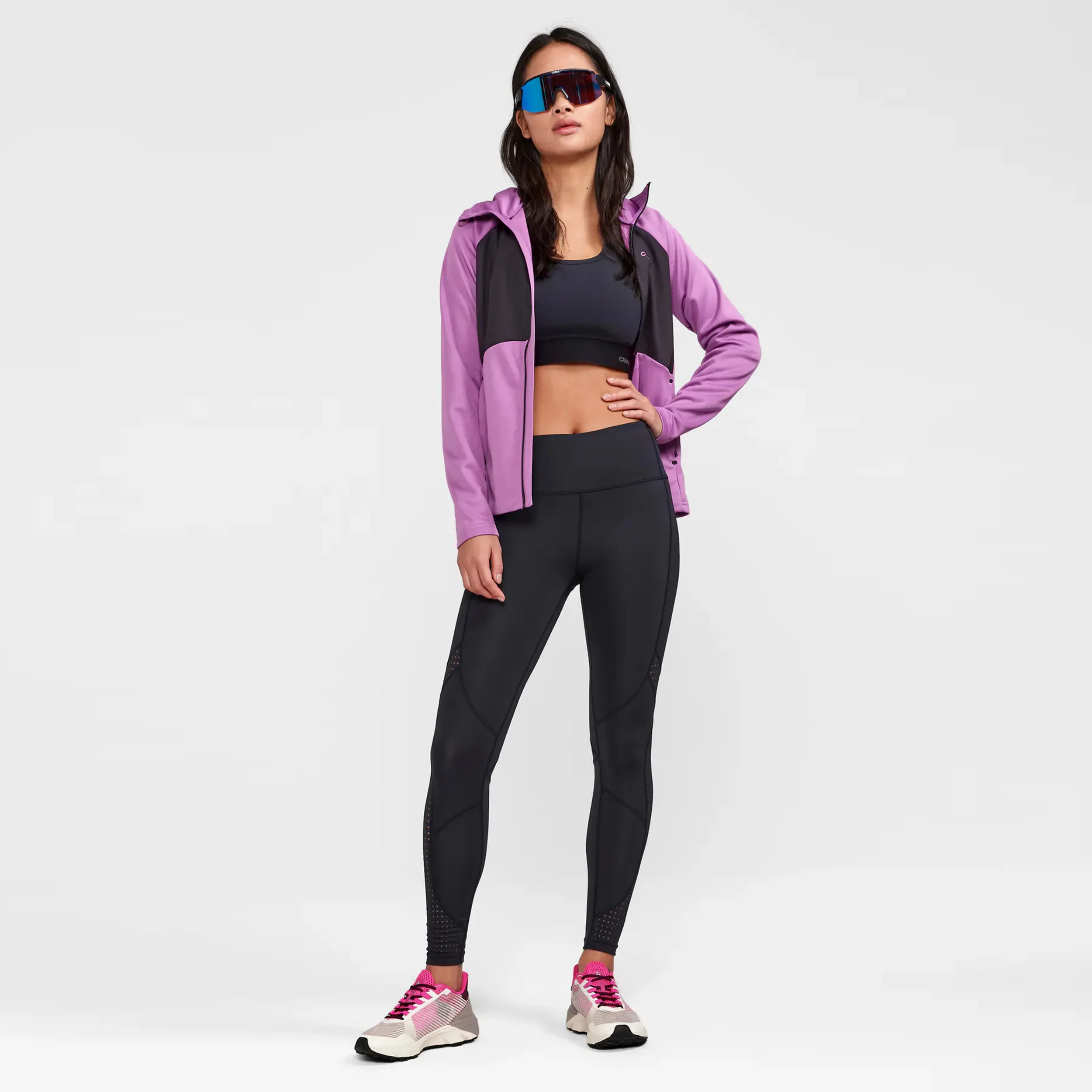 Core Traing Padded Sport-BH Damen-Schwarz - Image 4