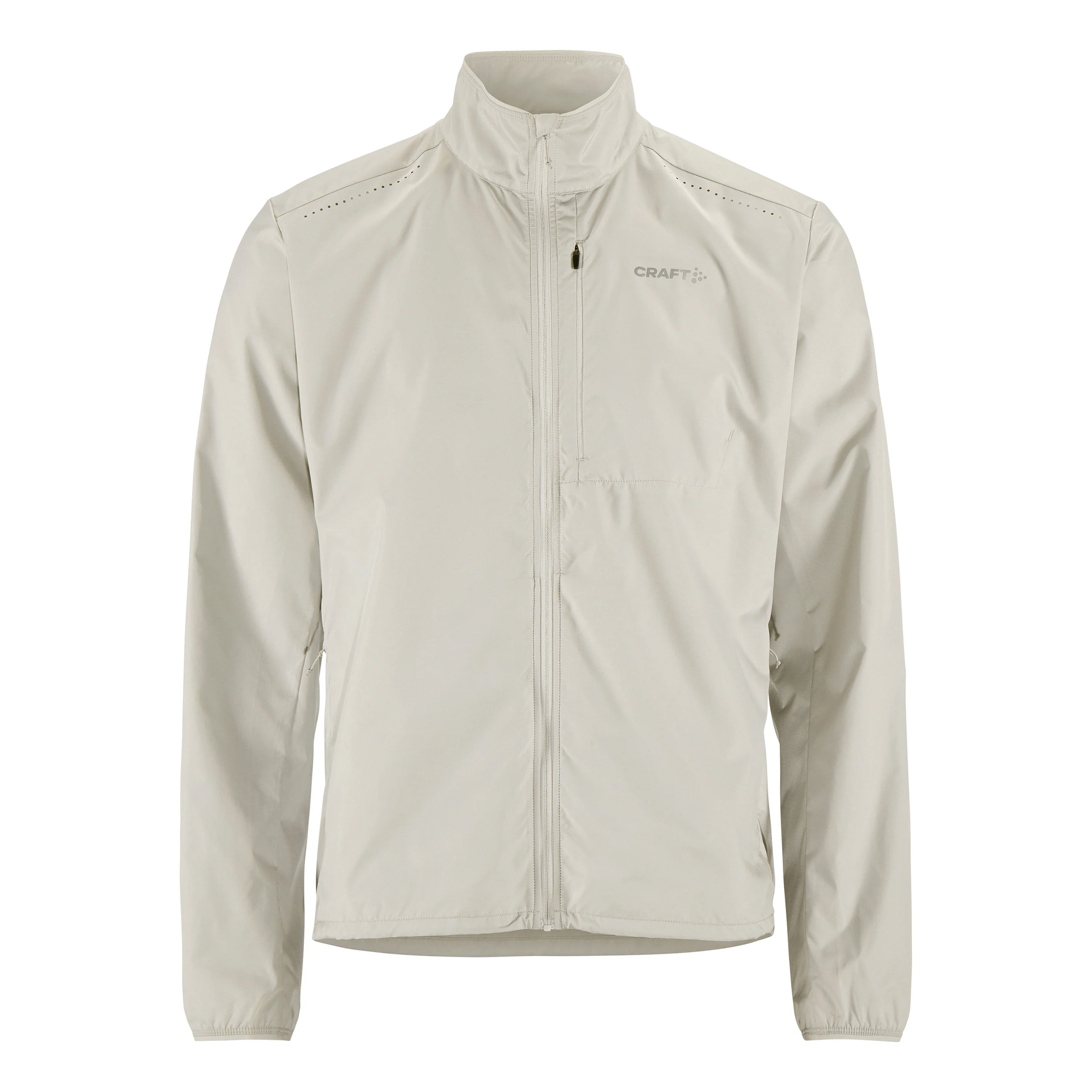 Essence Wind Laufjacke Herren - grau
