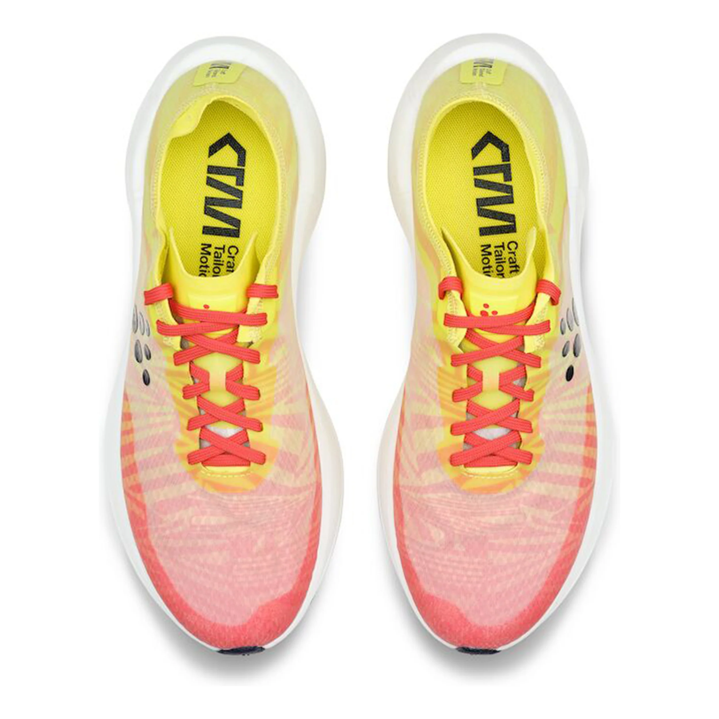 Nordlite Speed Neutralschuh Damen-Gelb,Koralle - Image 3