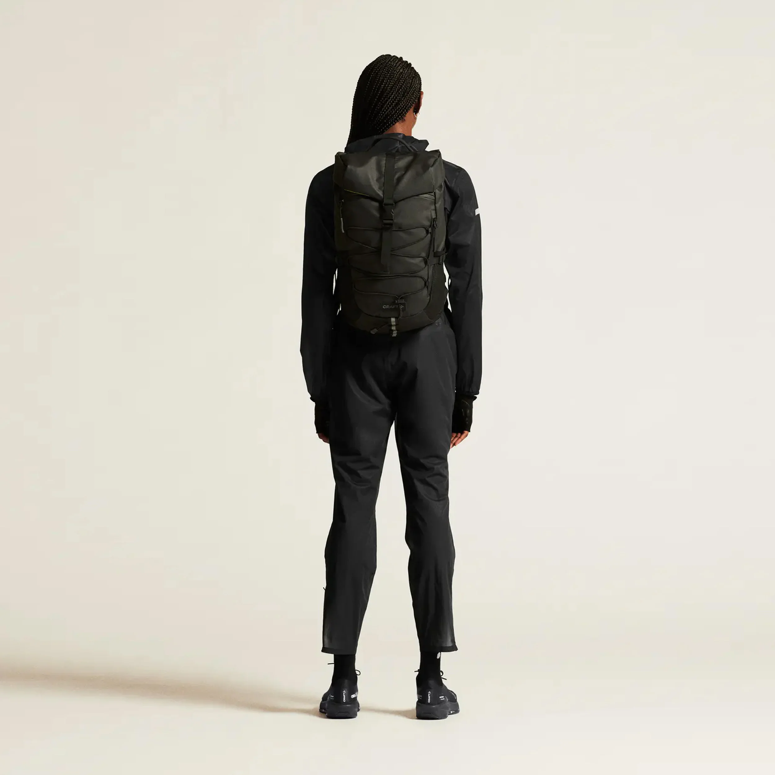 Pro Hydro Lightweight Laufjacke Damen - schwarz - Image 6