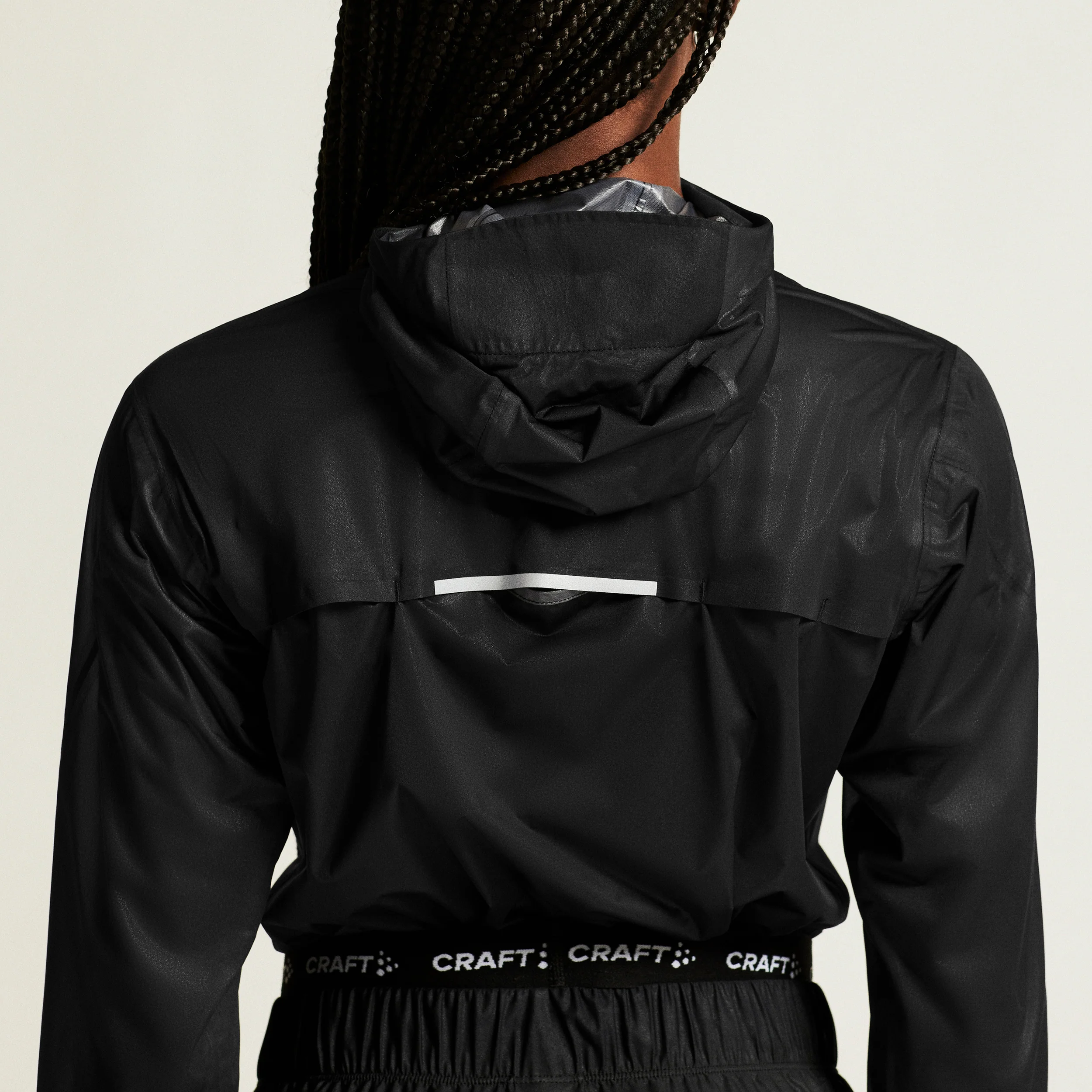 Pro Hydro Lightweight Laufjacke Damen - schwarz, schwarz - Image 7