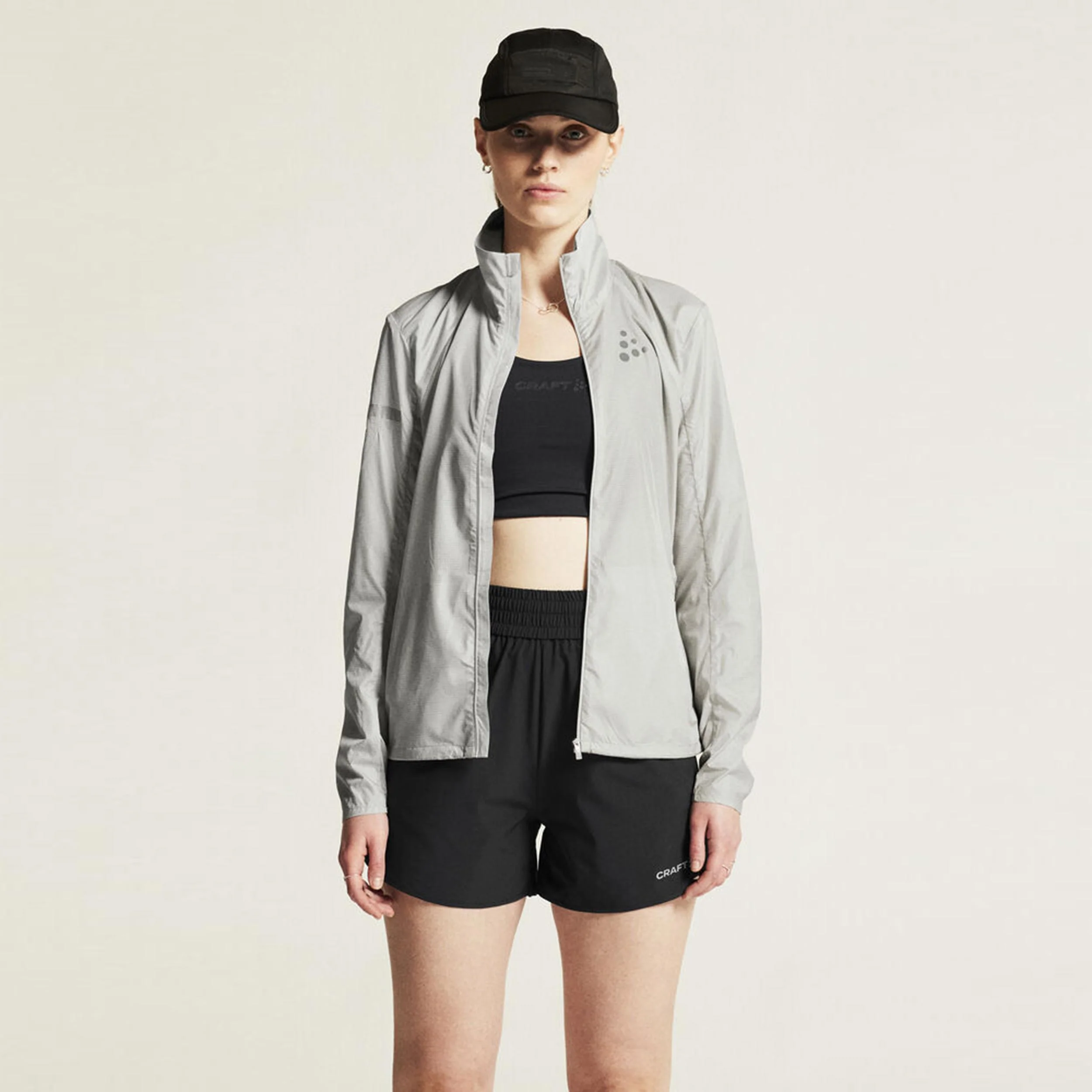 Pro Hypervent 2 Laufjacke Damen-Grau - Image 3