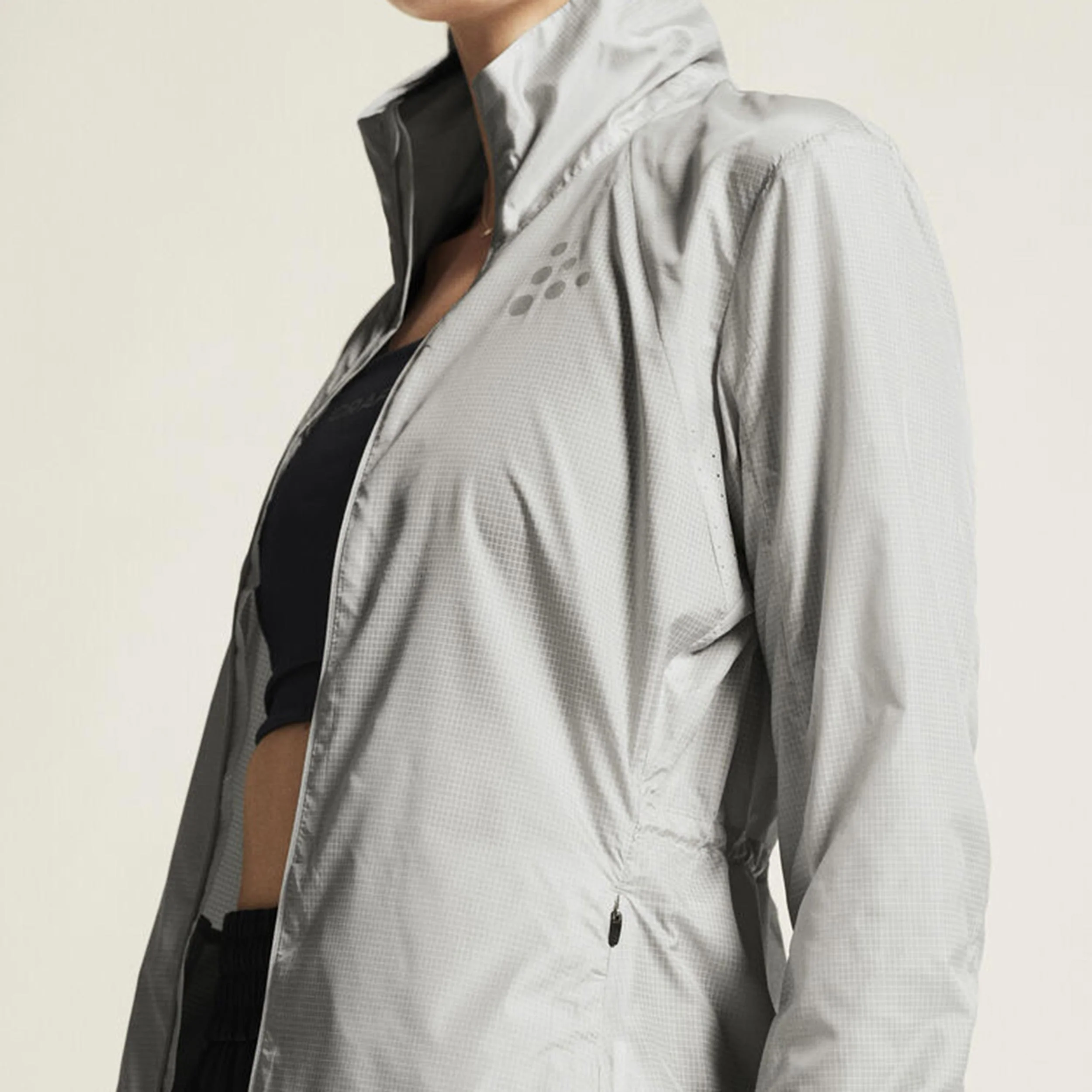 Pro Hypervent 2 Laufjacke Damen-Grau - Image 5