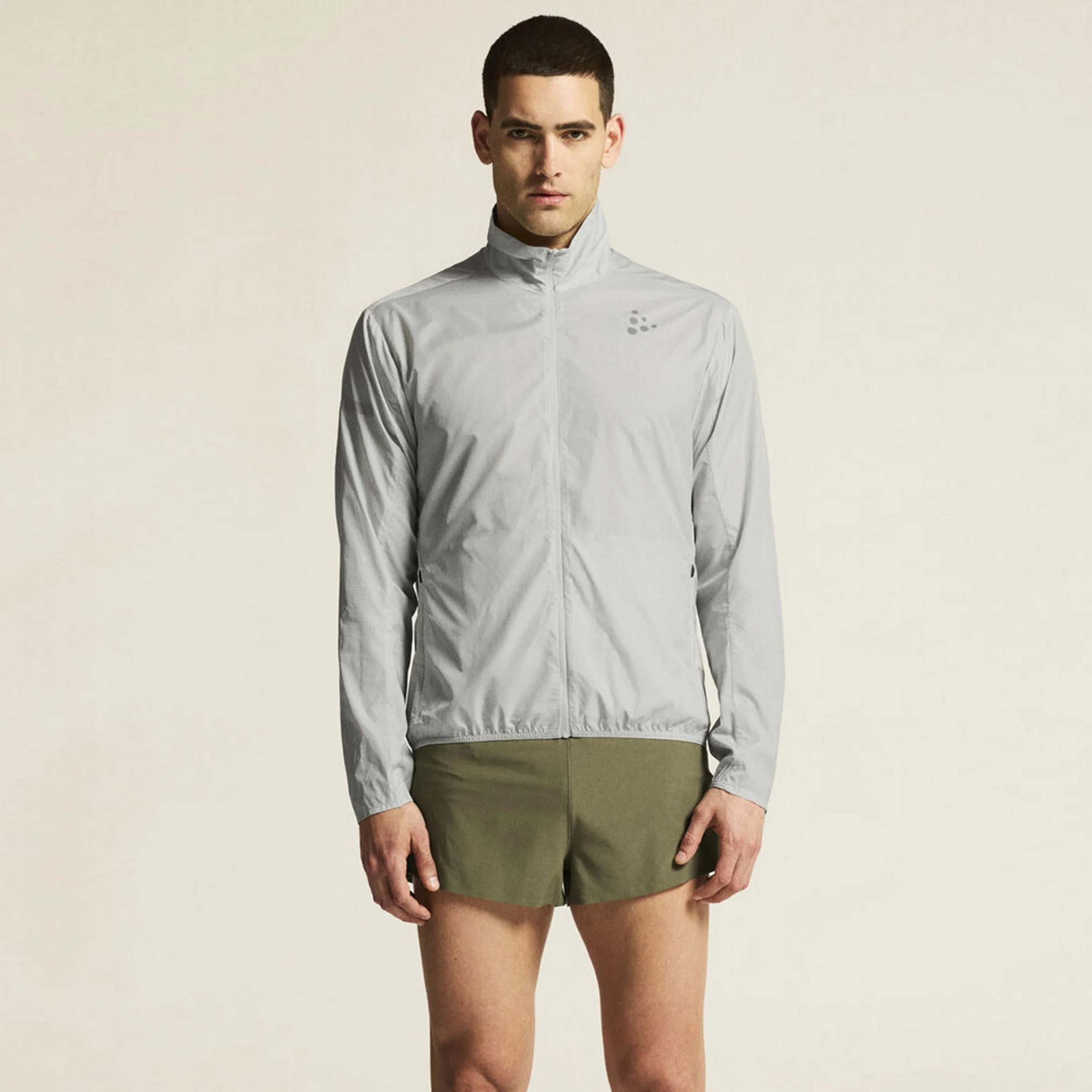 Pro Hypervent 2 Laufjacke Herren-Grau - Image 3
