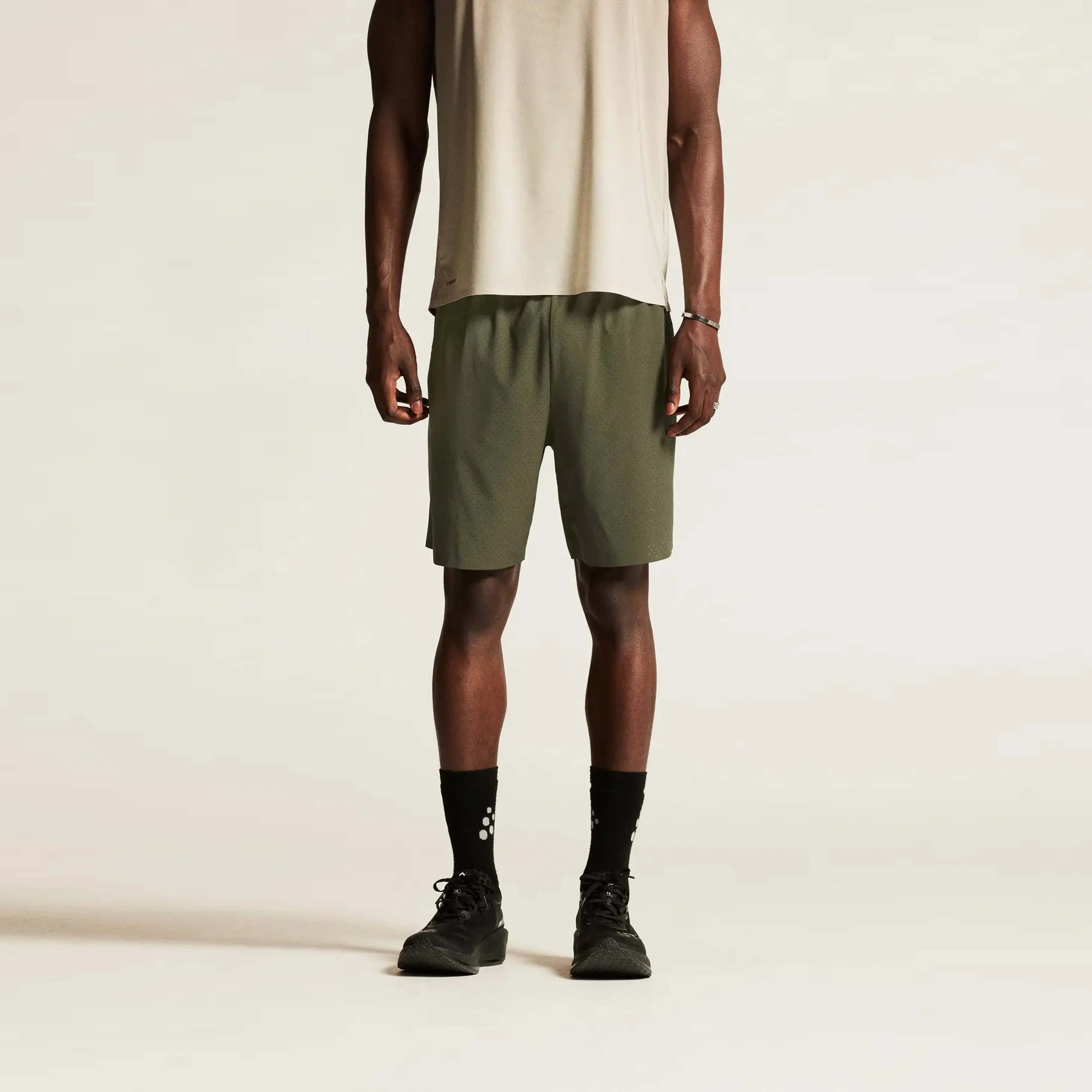 Pro Hypervent Long 2 Laufshorts Herren-Grün - Image 3