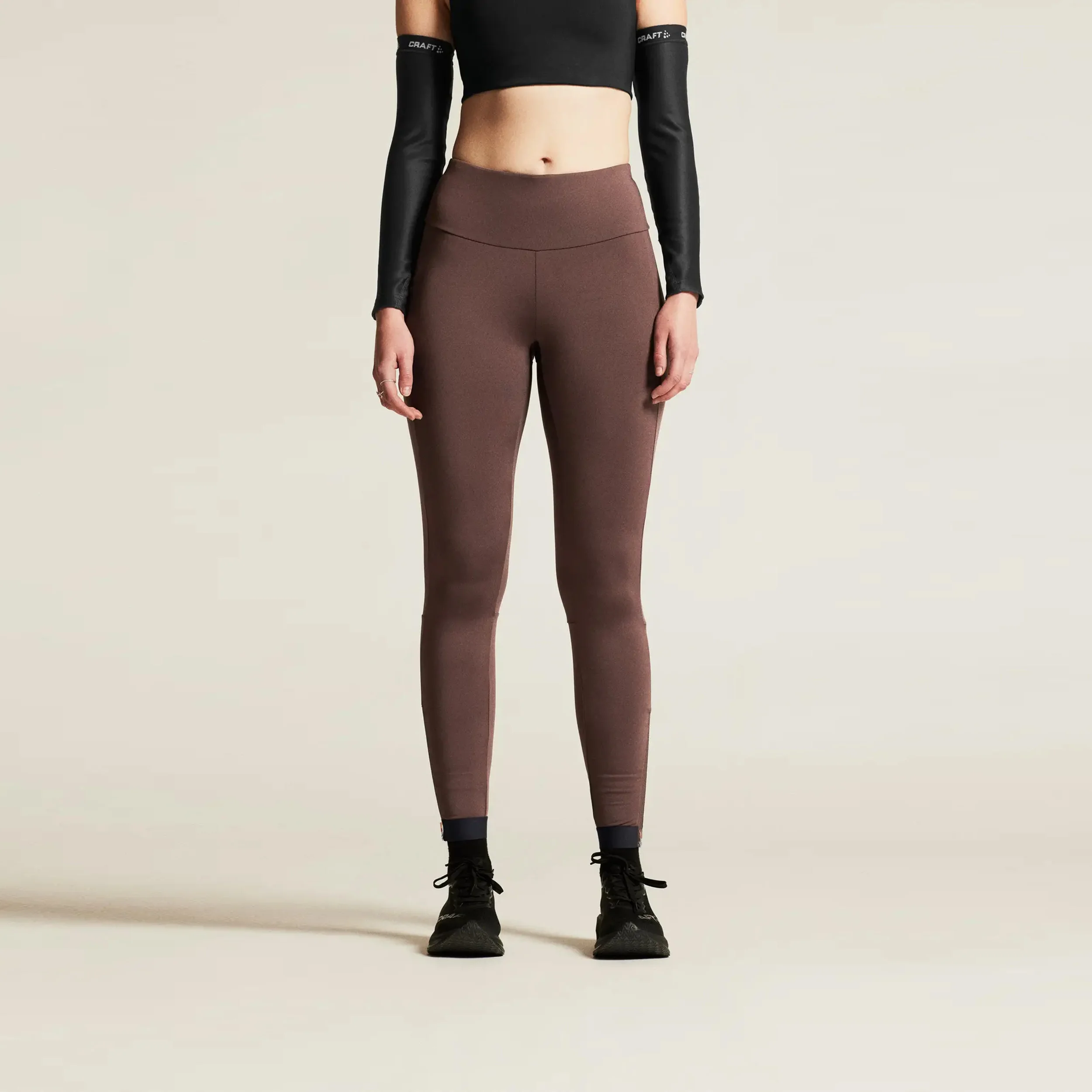 Pro Trail 2 Lauftight Damen-Braun - Image 3