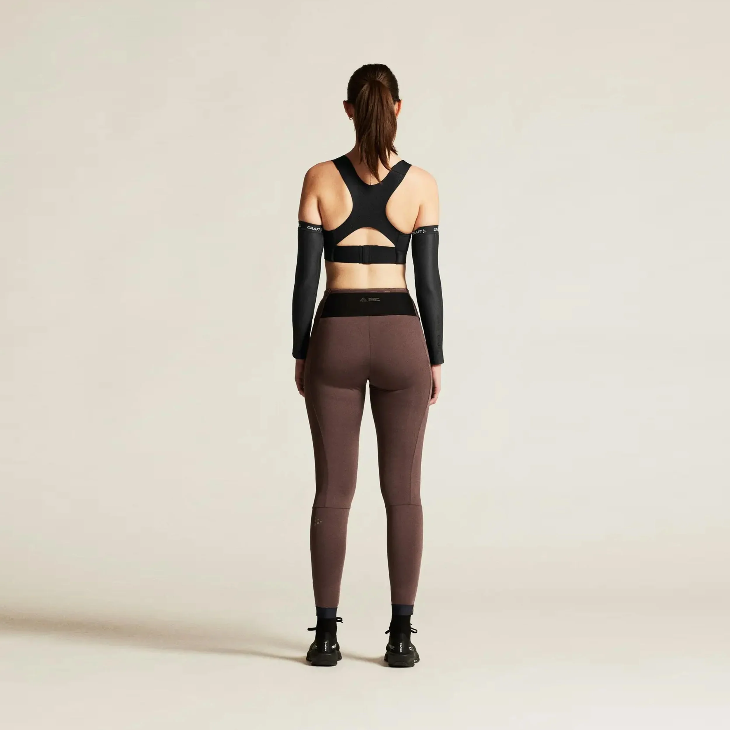 Pro Trail 2 Lauftight Damen-Braun - Image 4