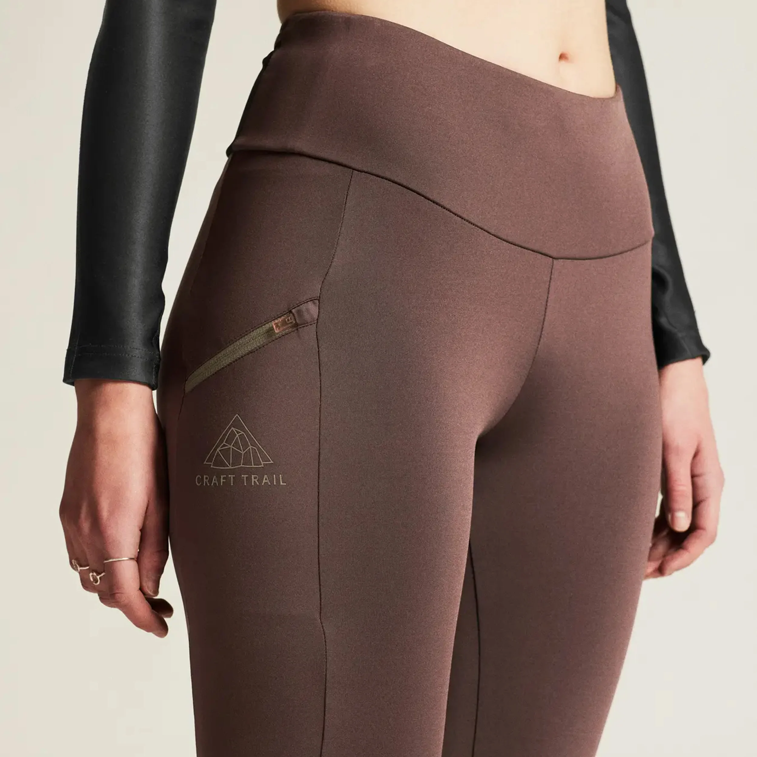 Pro Trail 2 Lauftight Damen-Braun - Image 7