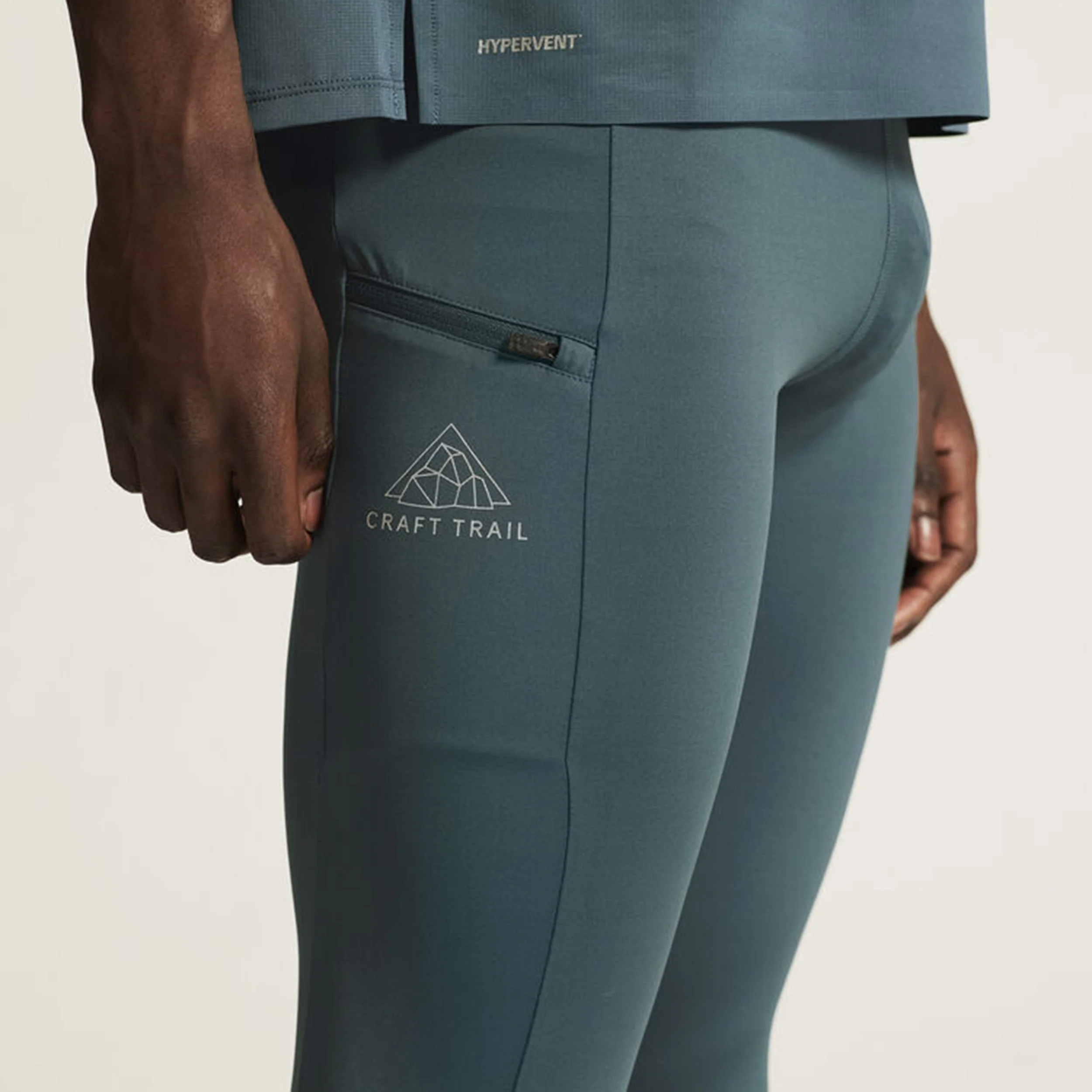 Pro Trail 2 Lauftight Herren-Blau - Image 7