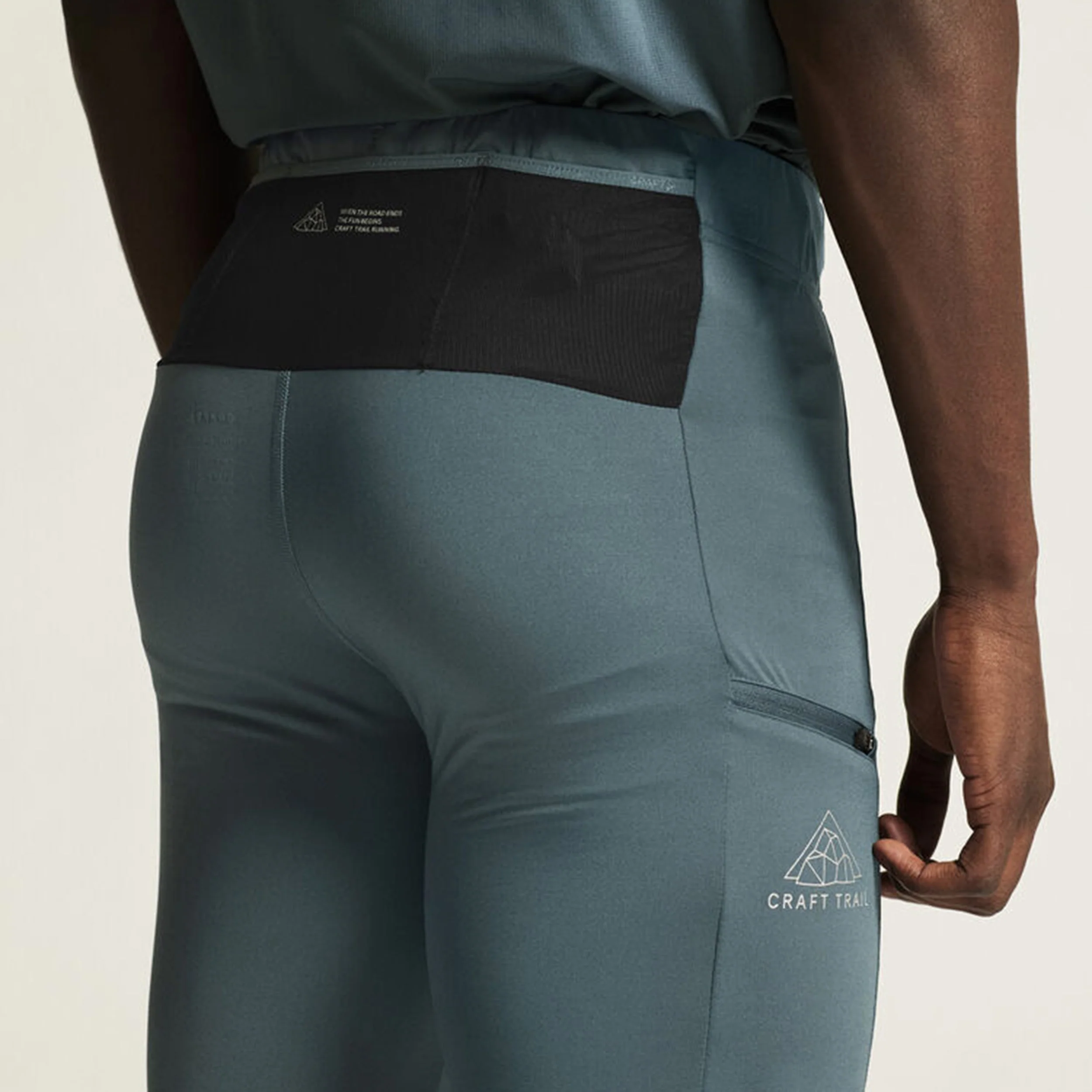 Pro Trail 2 Lauftight Herren-Blau - Image 9