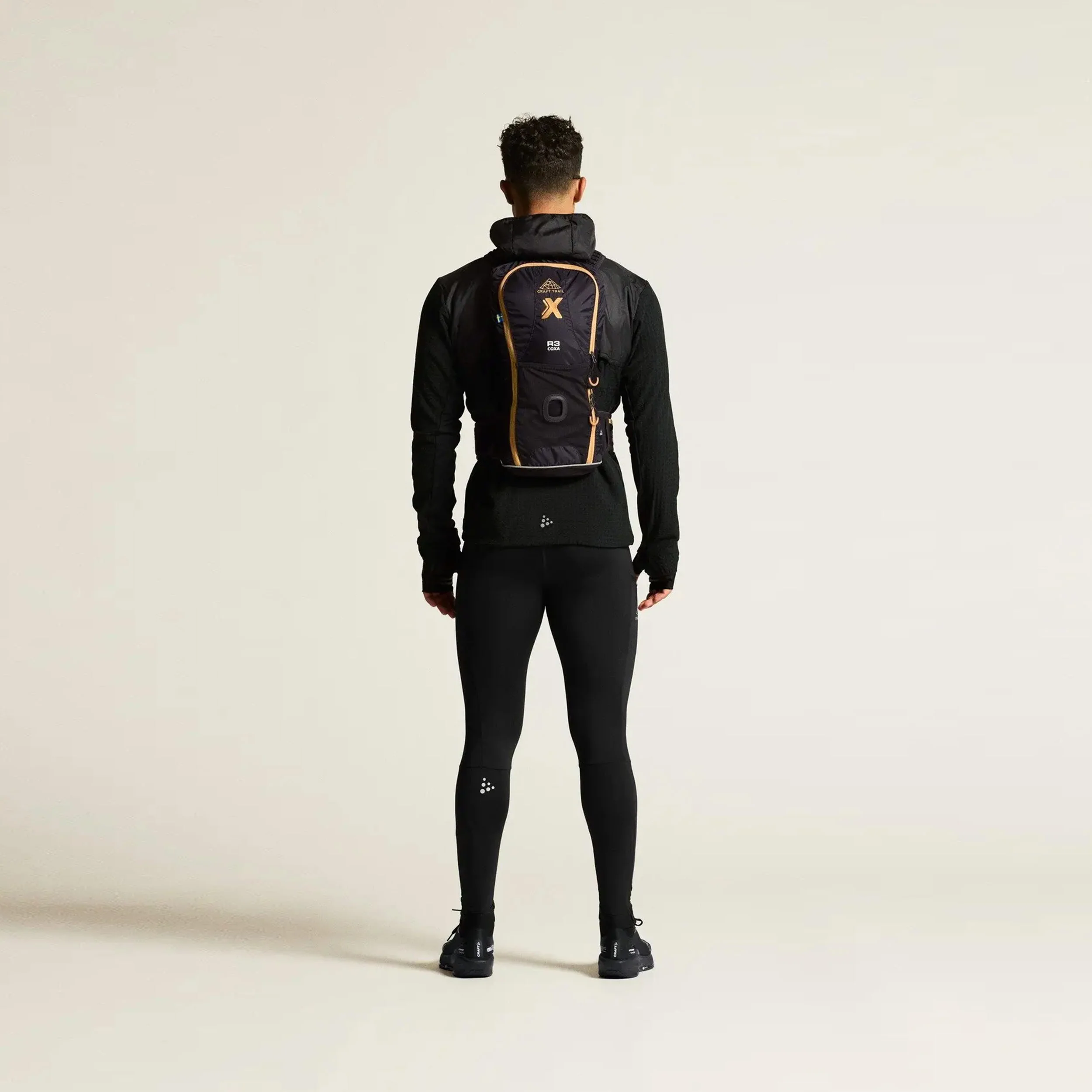 Pro Trail 2 Lauftight Herren-Schwarz - Image 3
