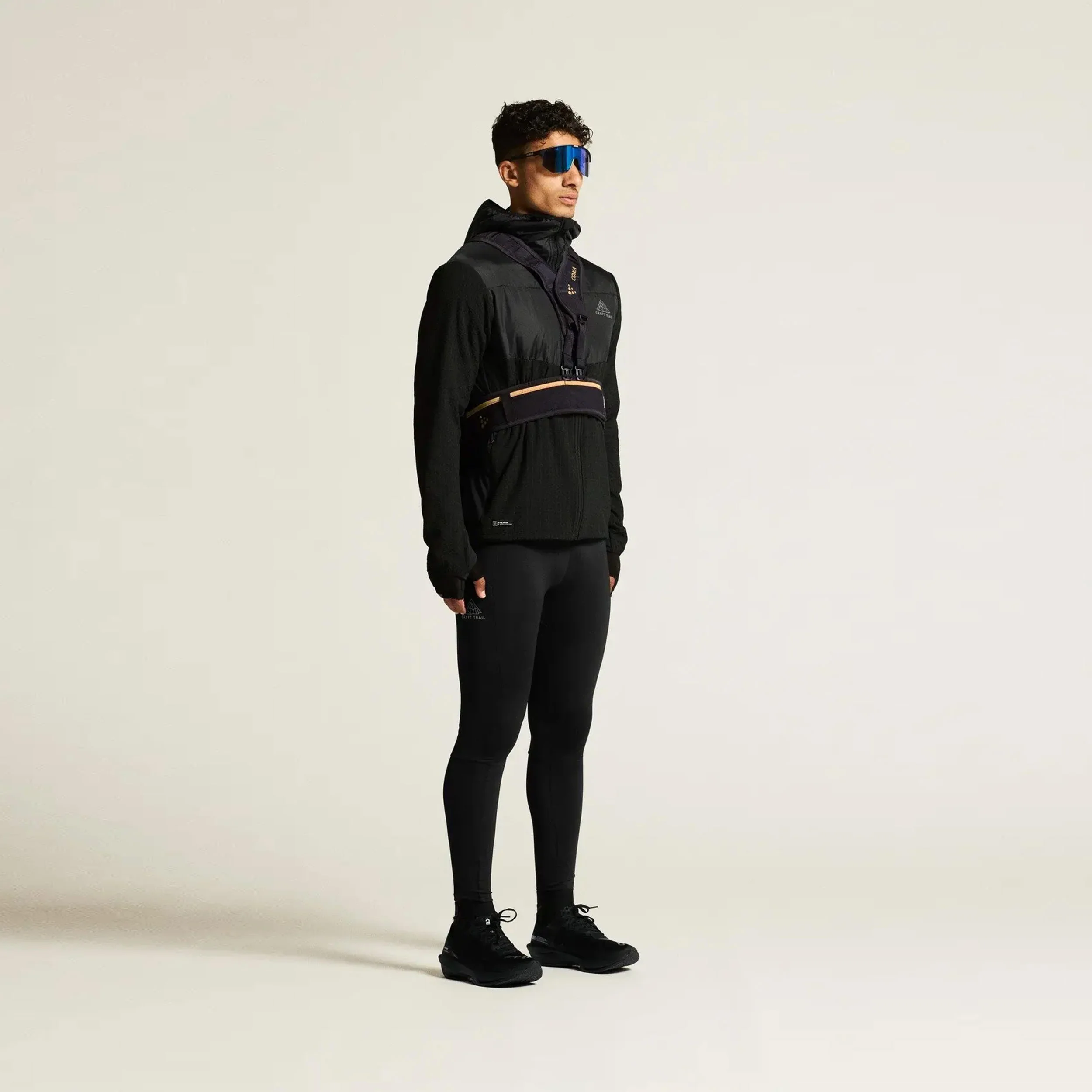 Pro Trail 2 Lauftight Herren-Schwarz - Image 5