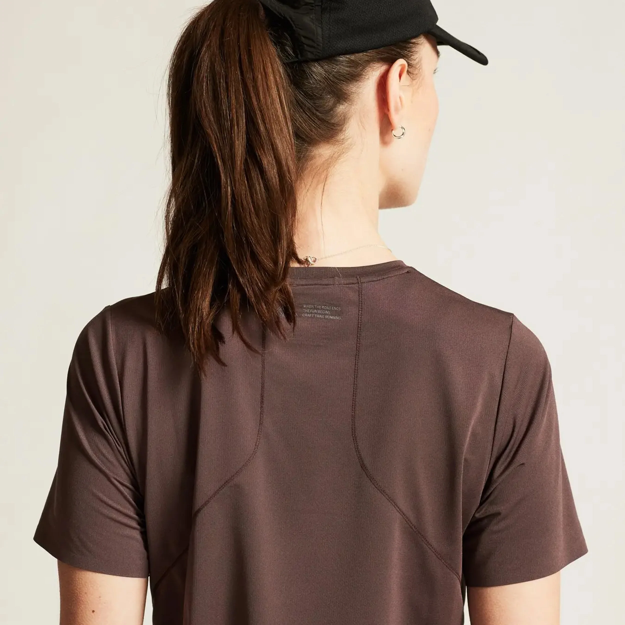 Pro Trail  Laufshirt Damen - braun - Image 8