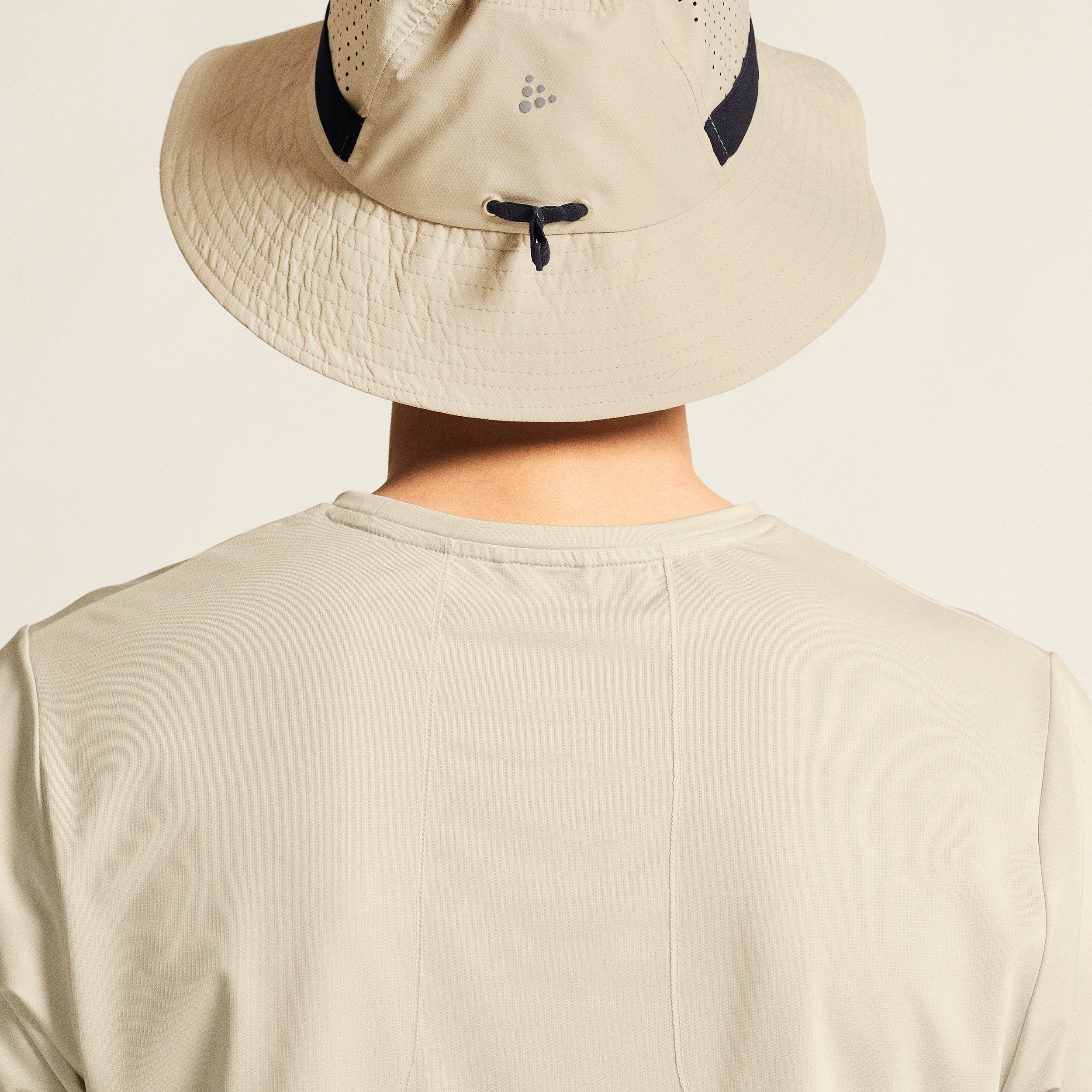 Pro Trail Laufshirt Herren - creme - Image 8