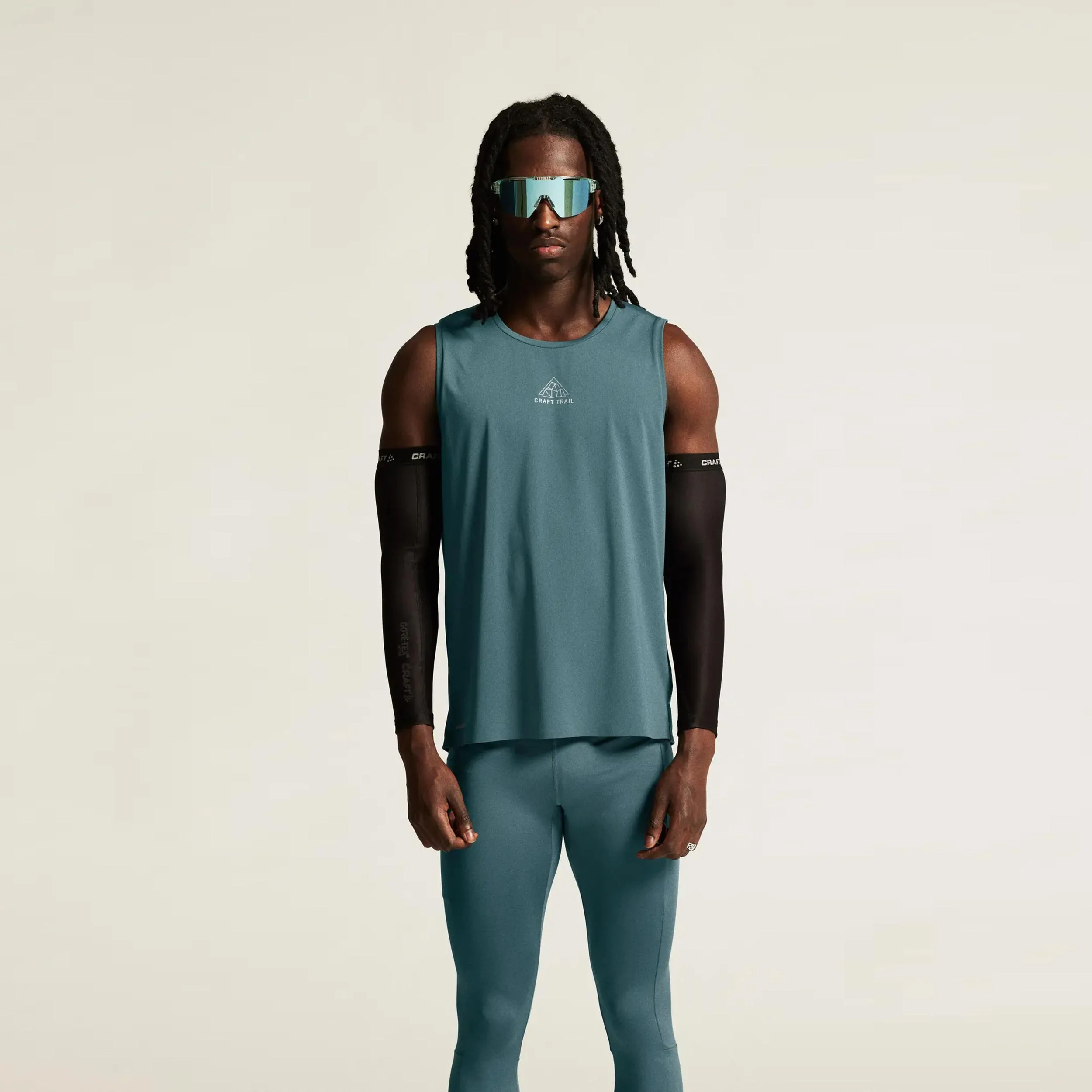 Pro Trail  Laufshirt Herren - petrol - Image 3