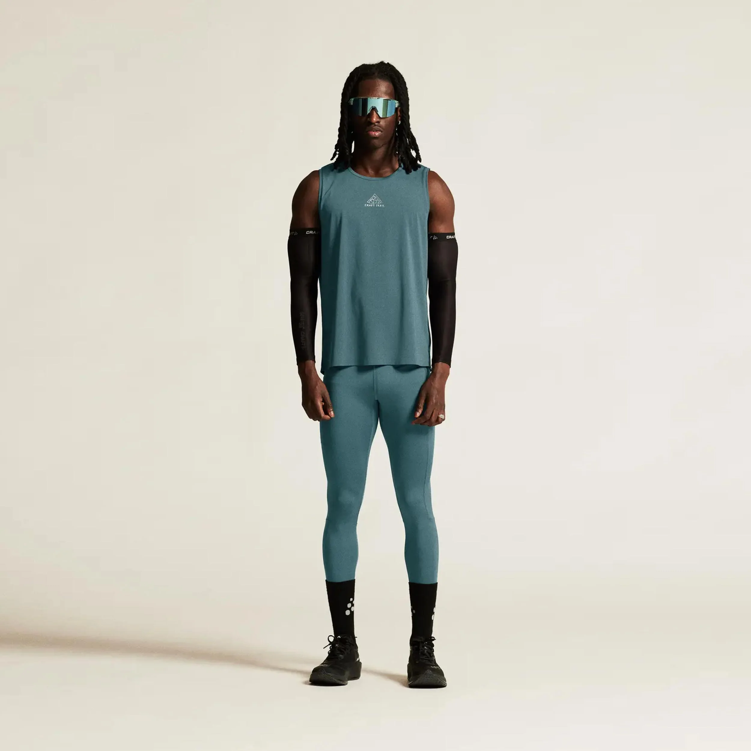 Pro Trail  Laufshirt Herren - petrol - Image 5
