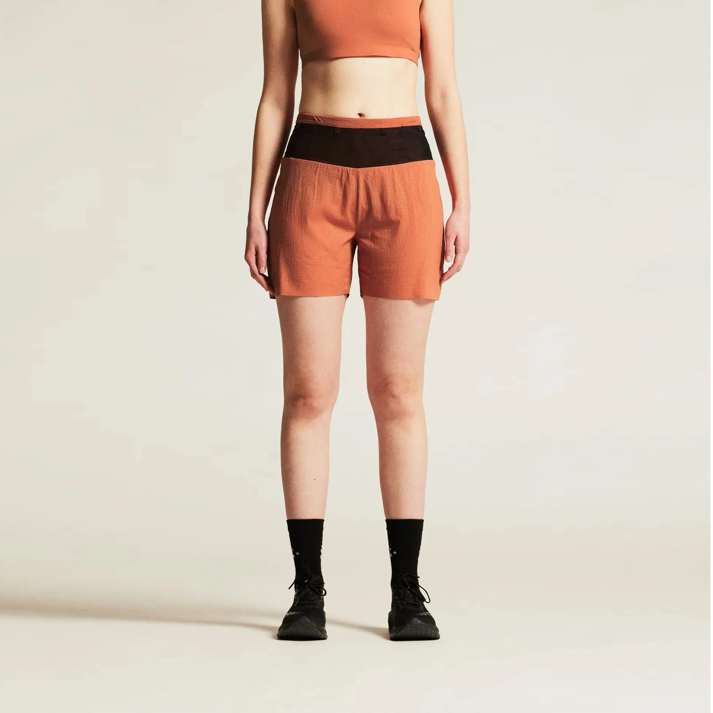 Pro Trail Laufshorts Damen-Rot - Image 3