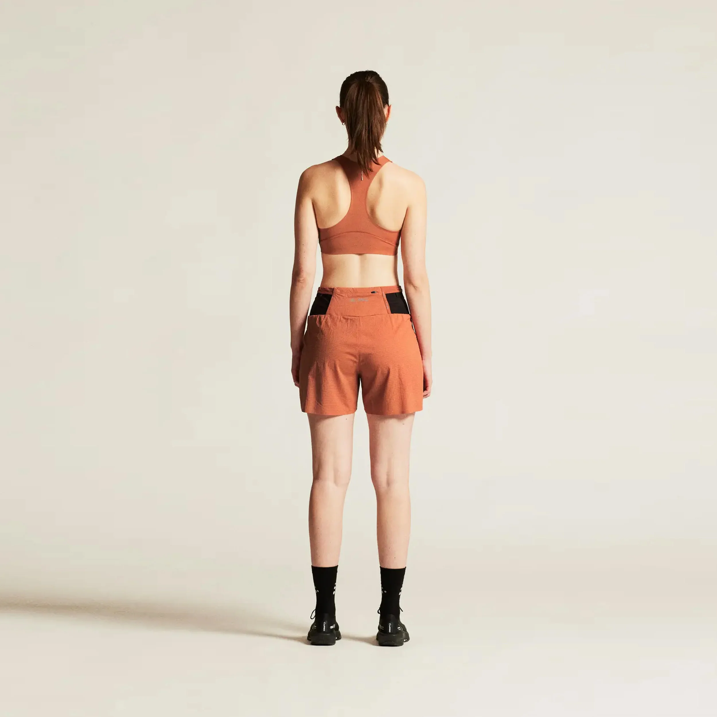 Pro Trail Laufshorts Damen-Rot - Image 4