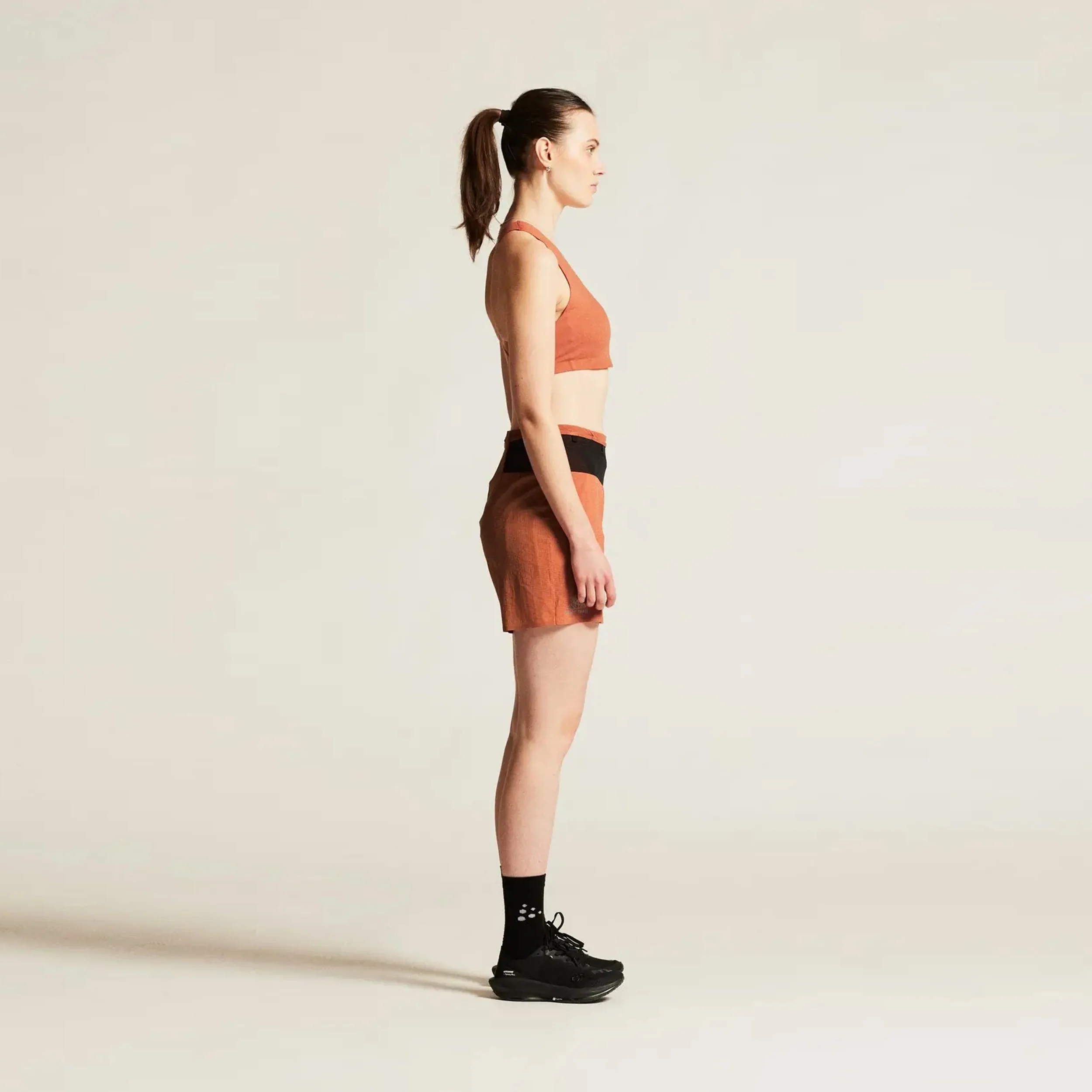 Pro Trail Laufshorts Damen-Rot - Image 6