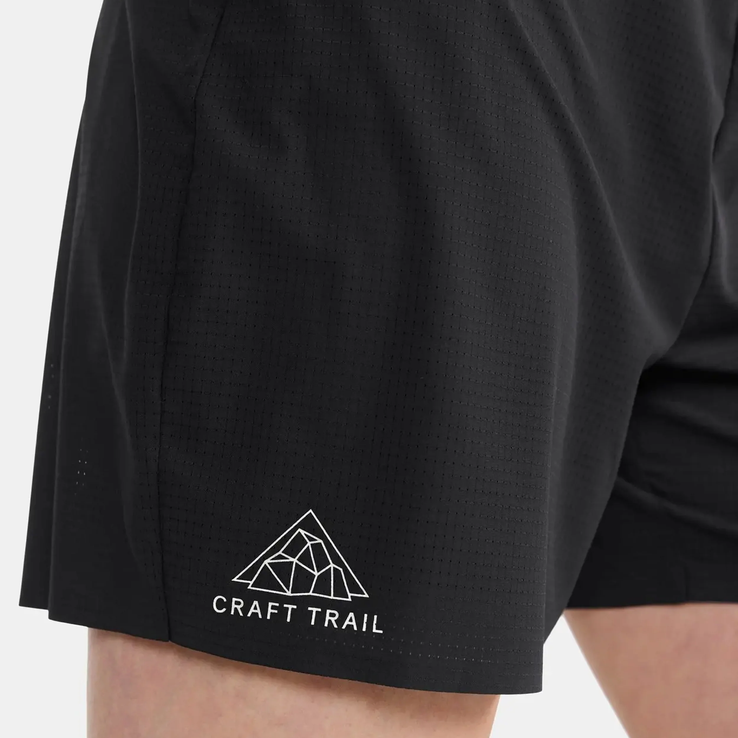 Pro Trail Laufshorts Damen-Schwarz - Image 4