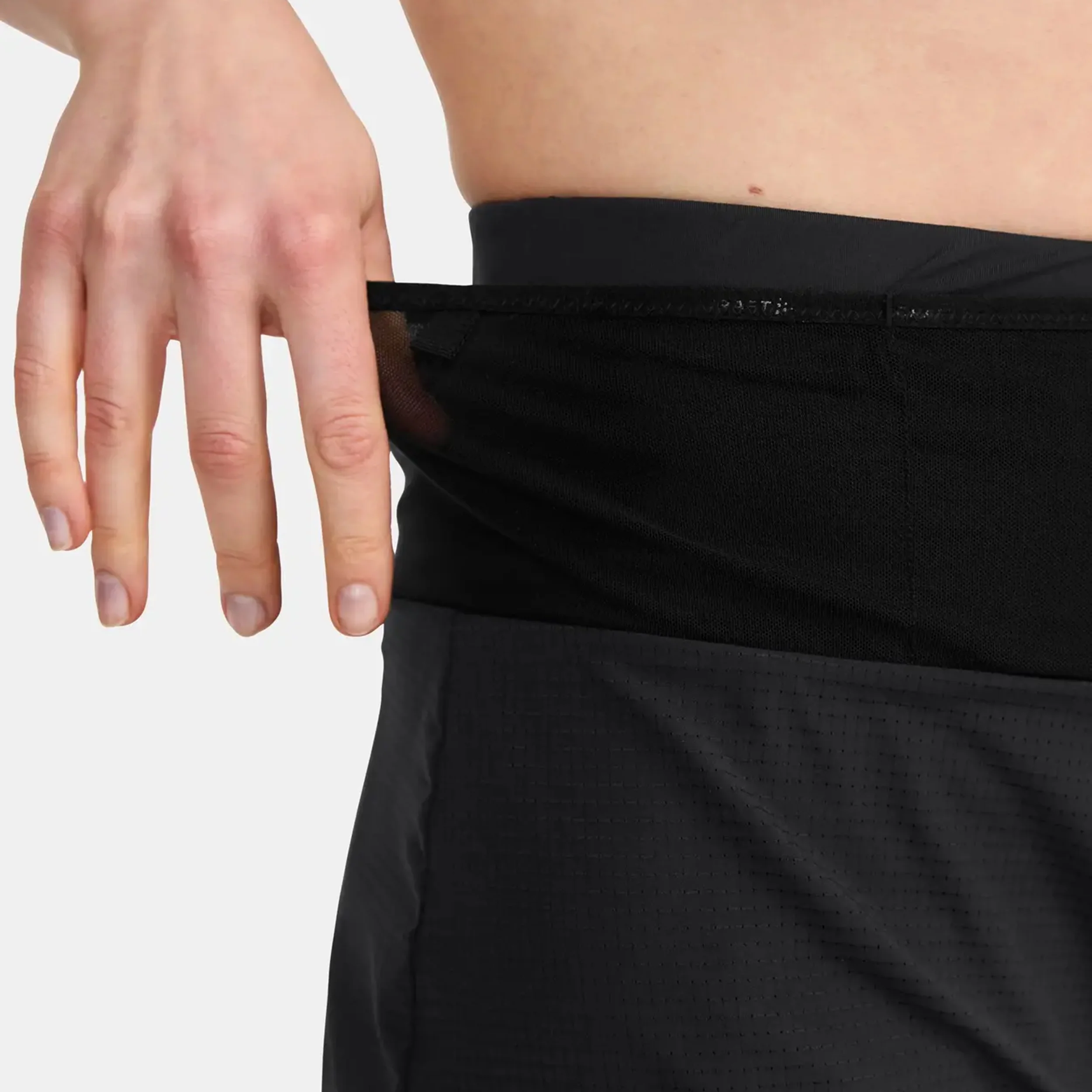 Pro Trail Laufshorts Damen-Schwarz - Image 5