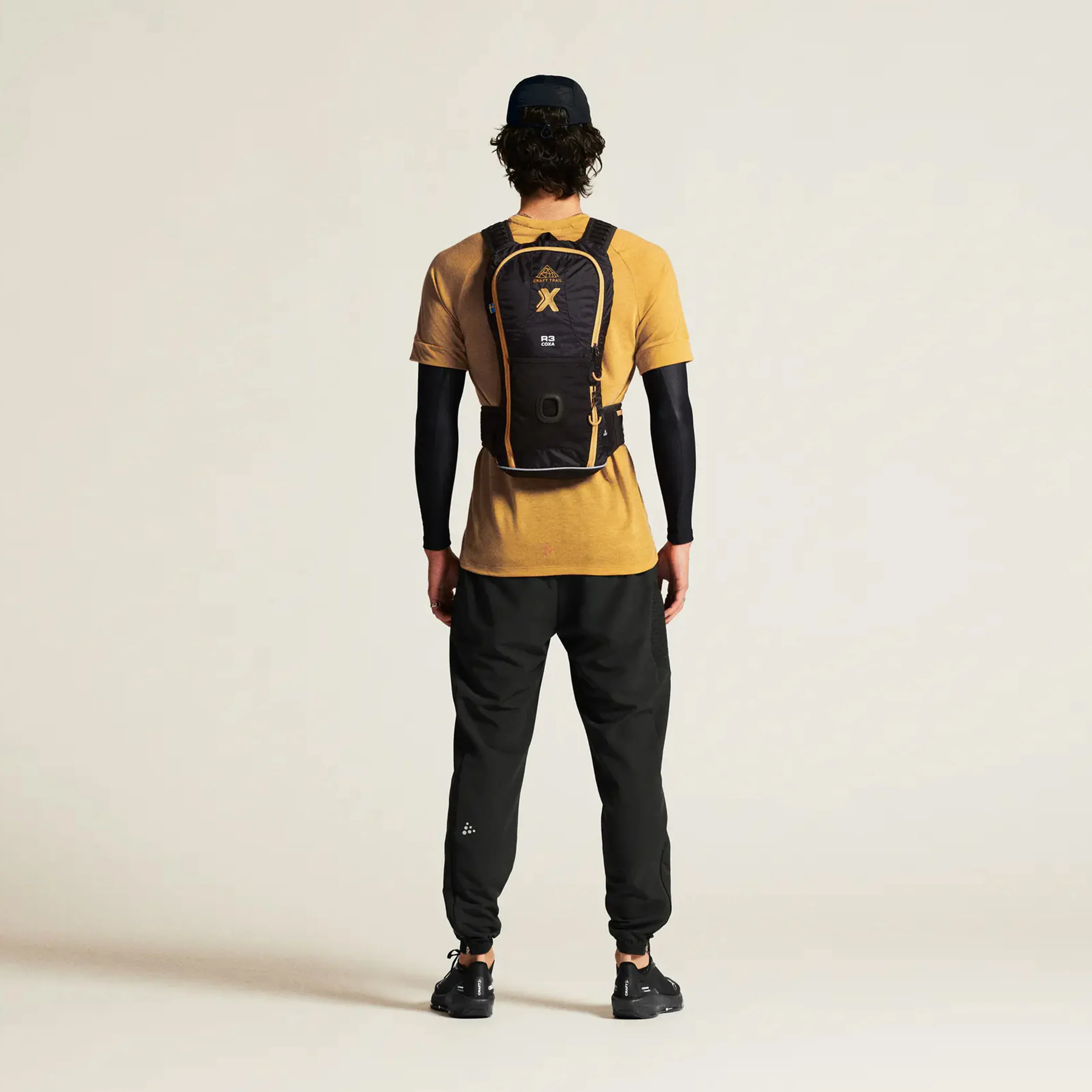 Pro Trail SUBZ Laufhose Herren-Schwarz - Image 3