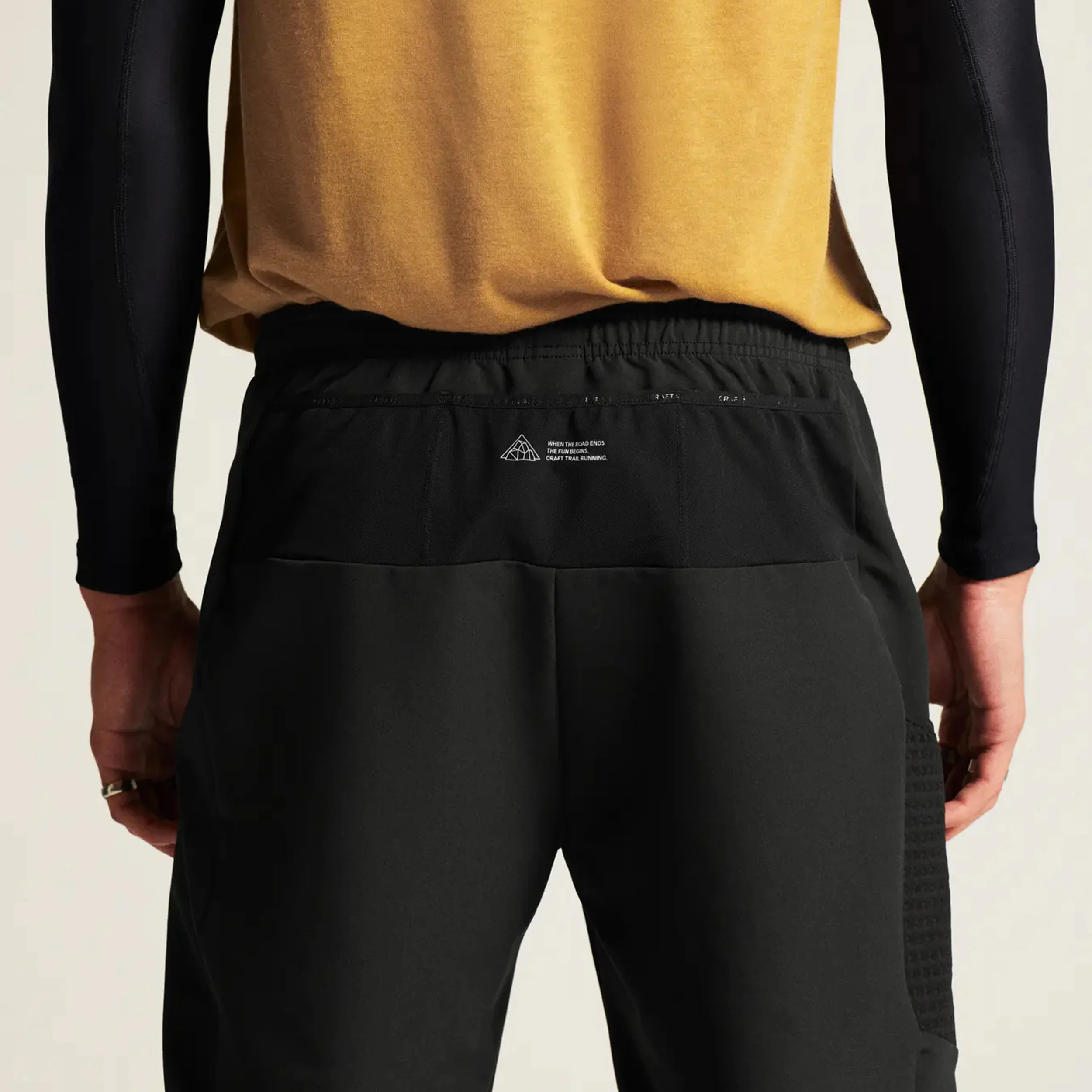 Pro Trail SUBZ Laufhose Herren-Schwarz - Image 6