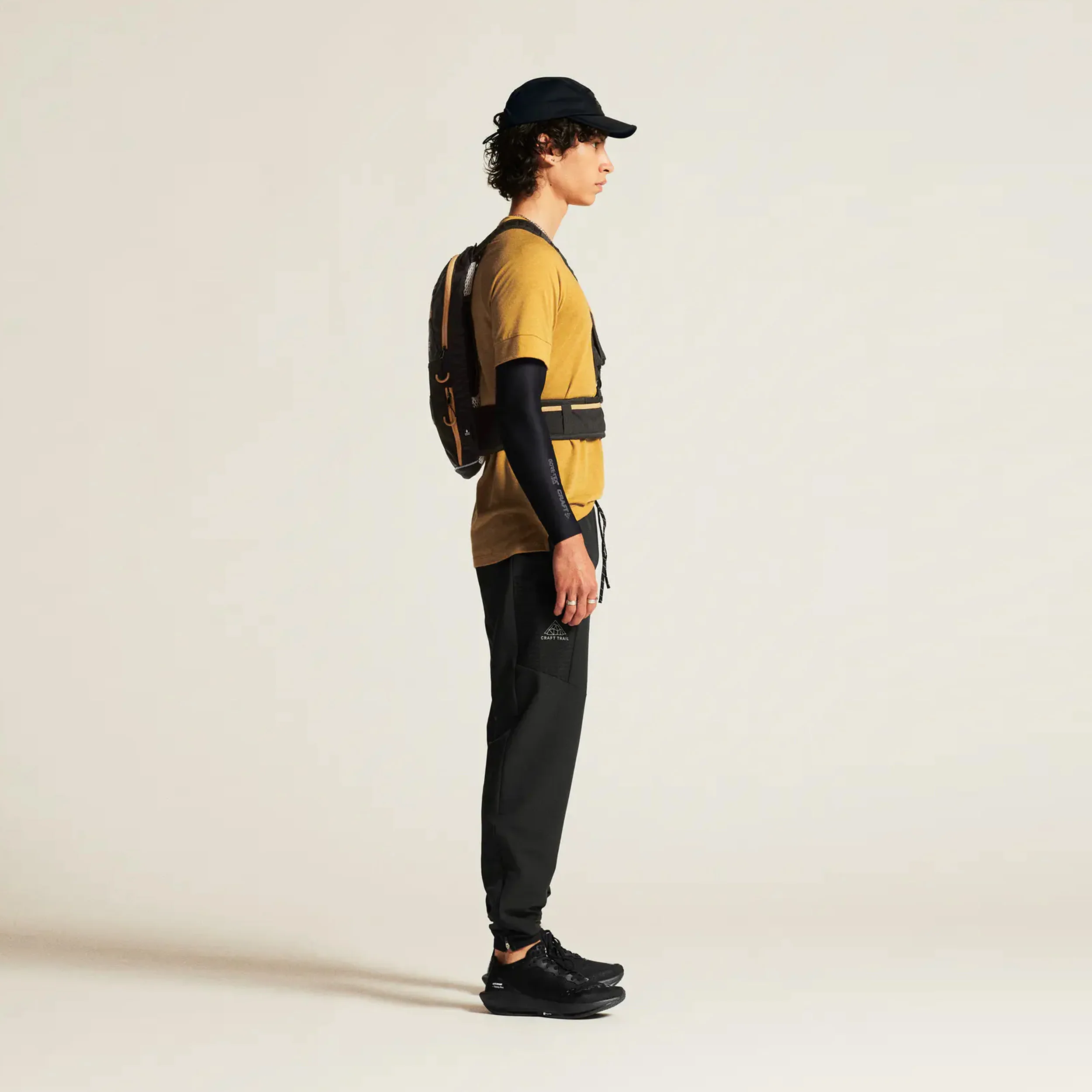 Pro Trail SUBZ Laufhose Herren-Schwarz - Image 7
