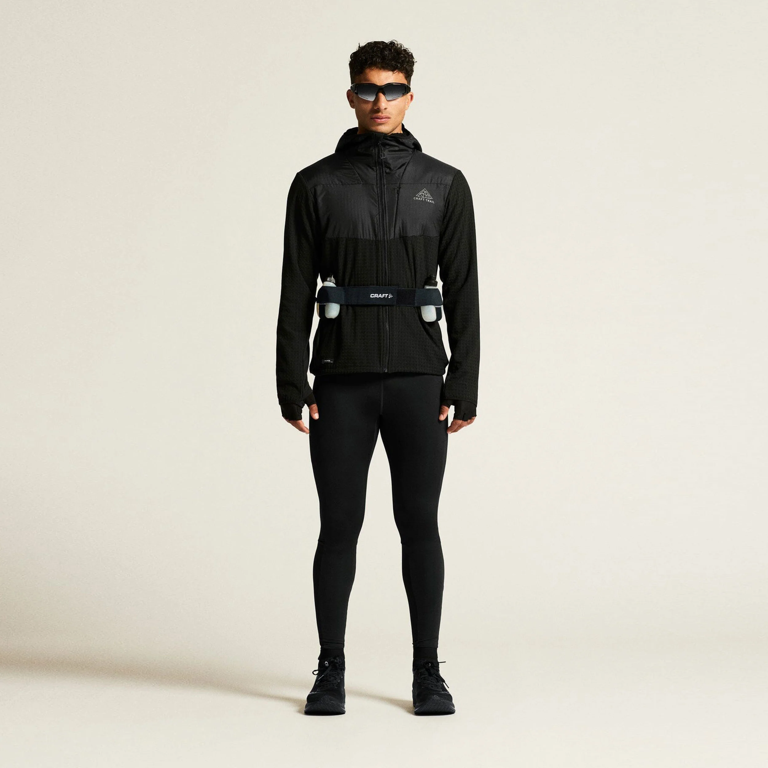 Pro Trail SUBZ Laufjacke Herren-Schwarz - Image 2