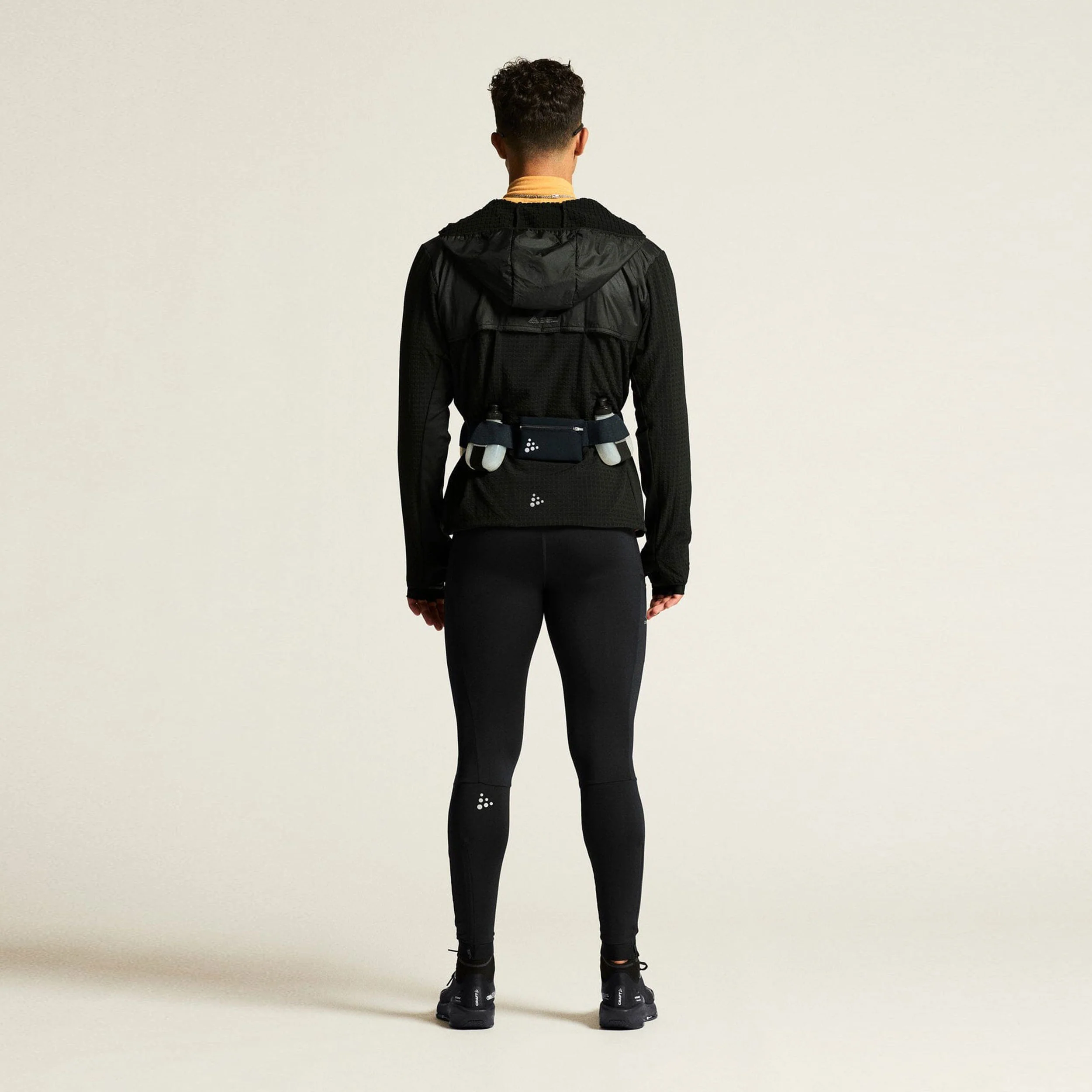Pro Trail SUBZ Laufjacke Herren-Schwarz - Image 3
