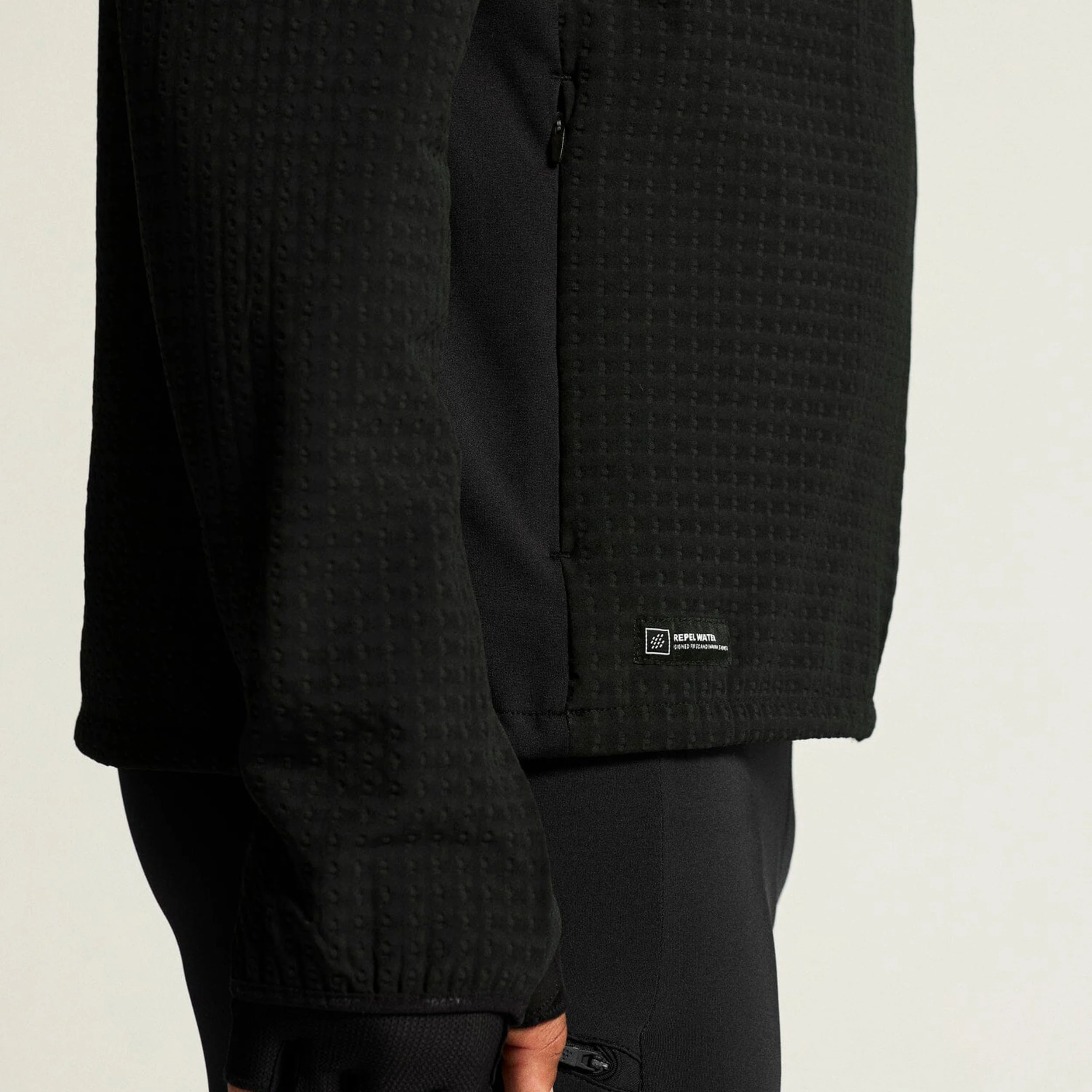 Pro Trail SUBZ Laufjacke Herren-Schwarz - Image 5